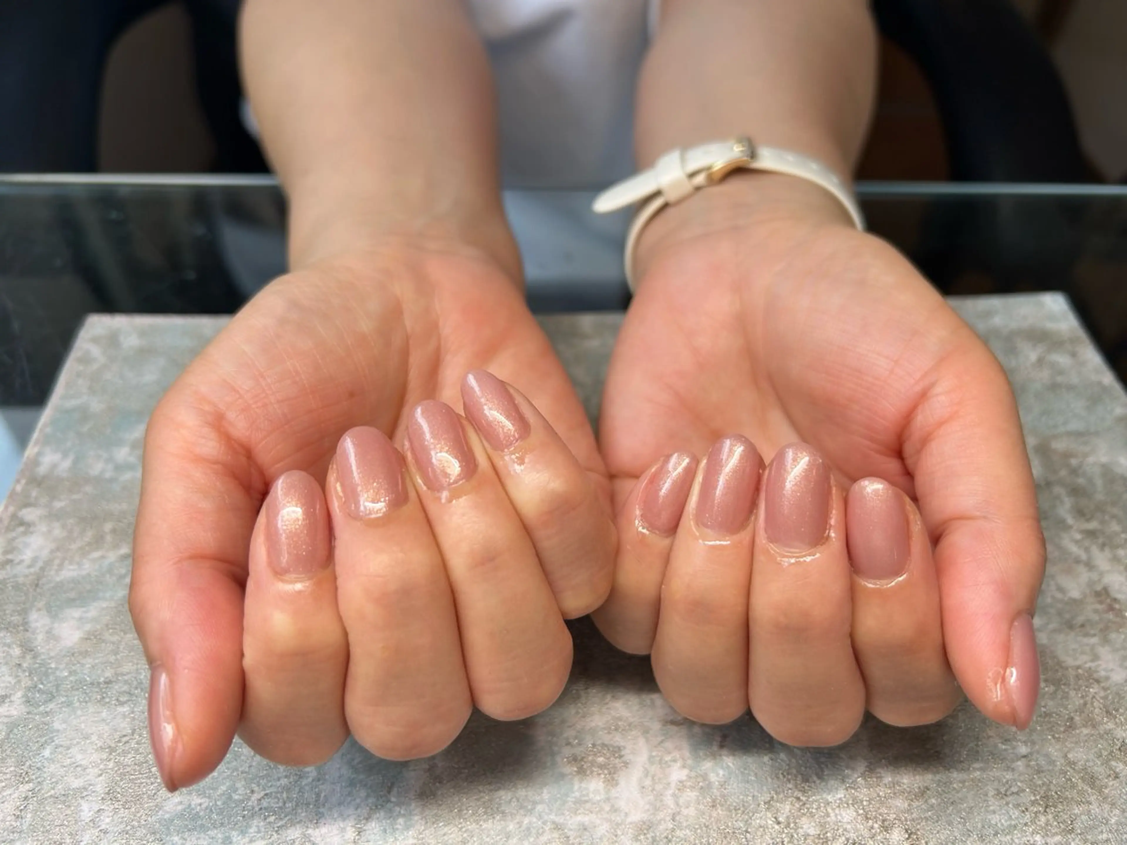 ネイル ワンカラーネイル ハンドネイル Lisa’s Salonのネイルデザイン