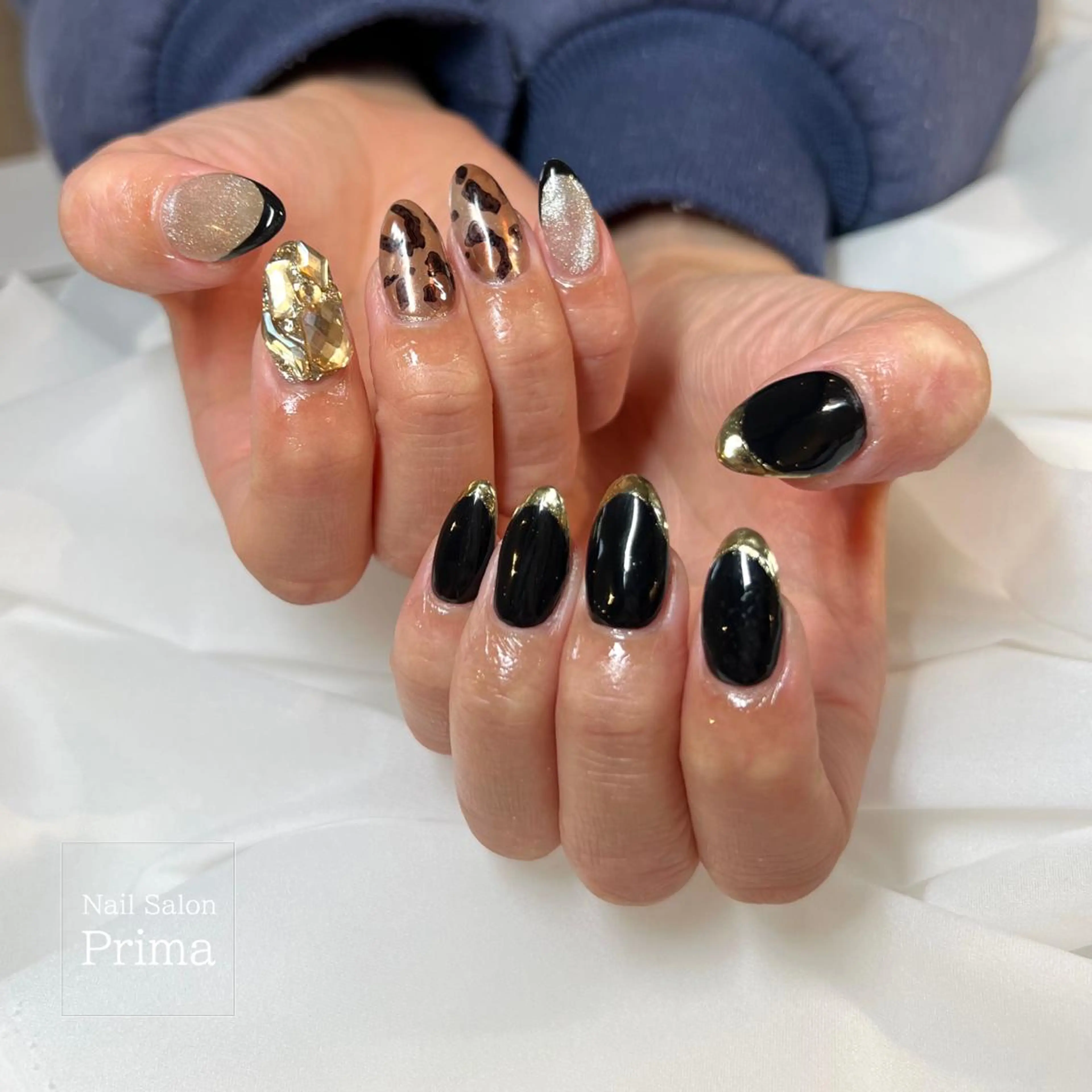 セミロング ネイル SalonPrima Nail & Eyeのマツエク・マツパデザイン