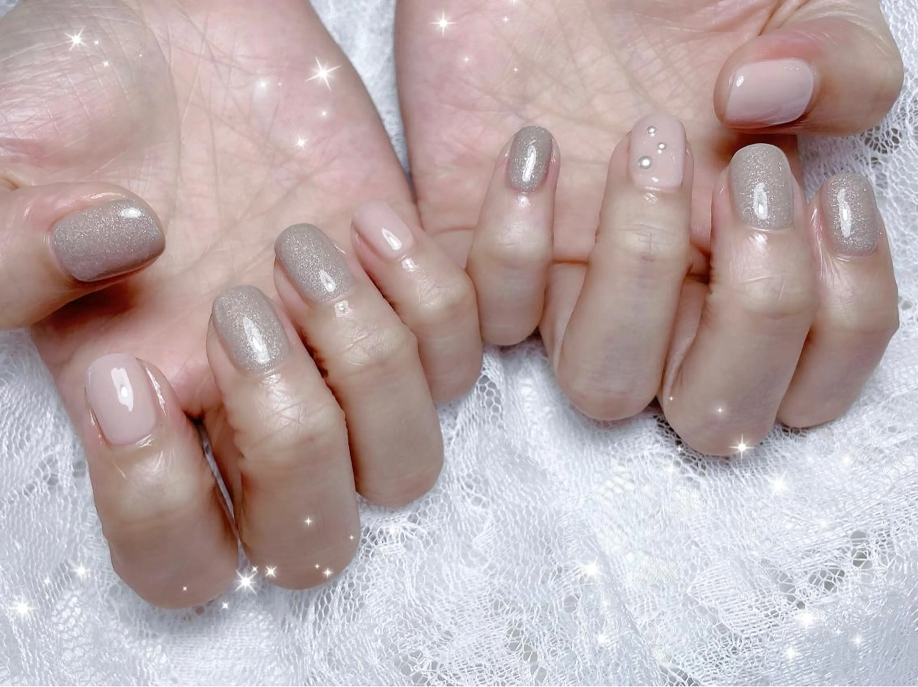 ネイル ハンドネイル FLARE NAIL フレアネイルのネイルデザイン