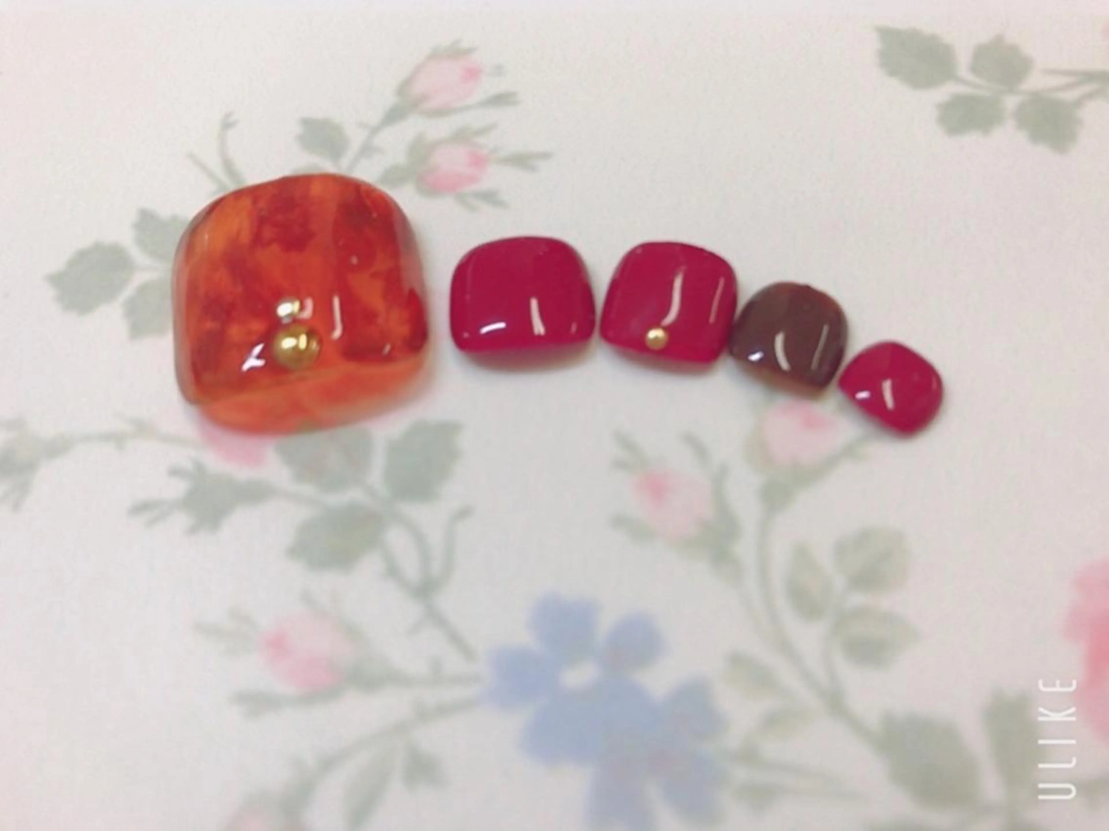 ネイル べっ甲ネイル plus jewelry所属・Tanaka Mamiのマツエク・マツパデザイン