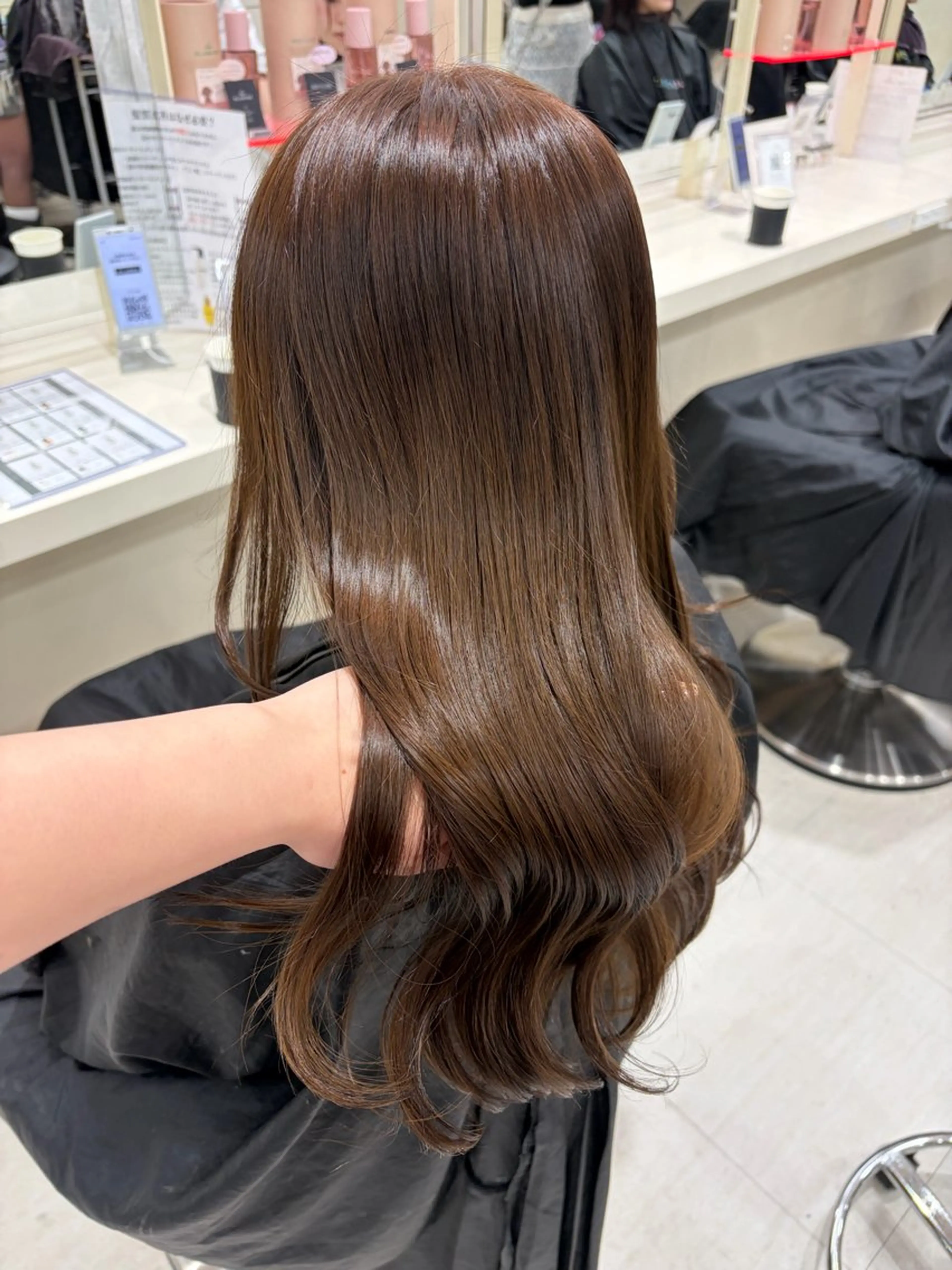 カラー カット ヘアカラー 暖色ガーリーヘア🎀 MEARI🩰のヘアスタイル