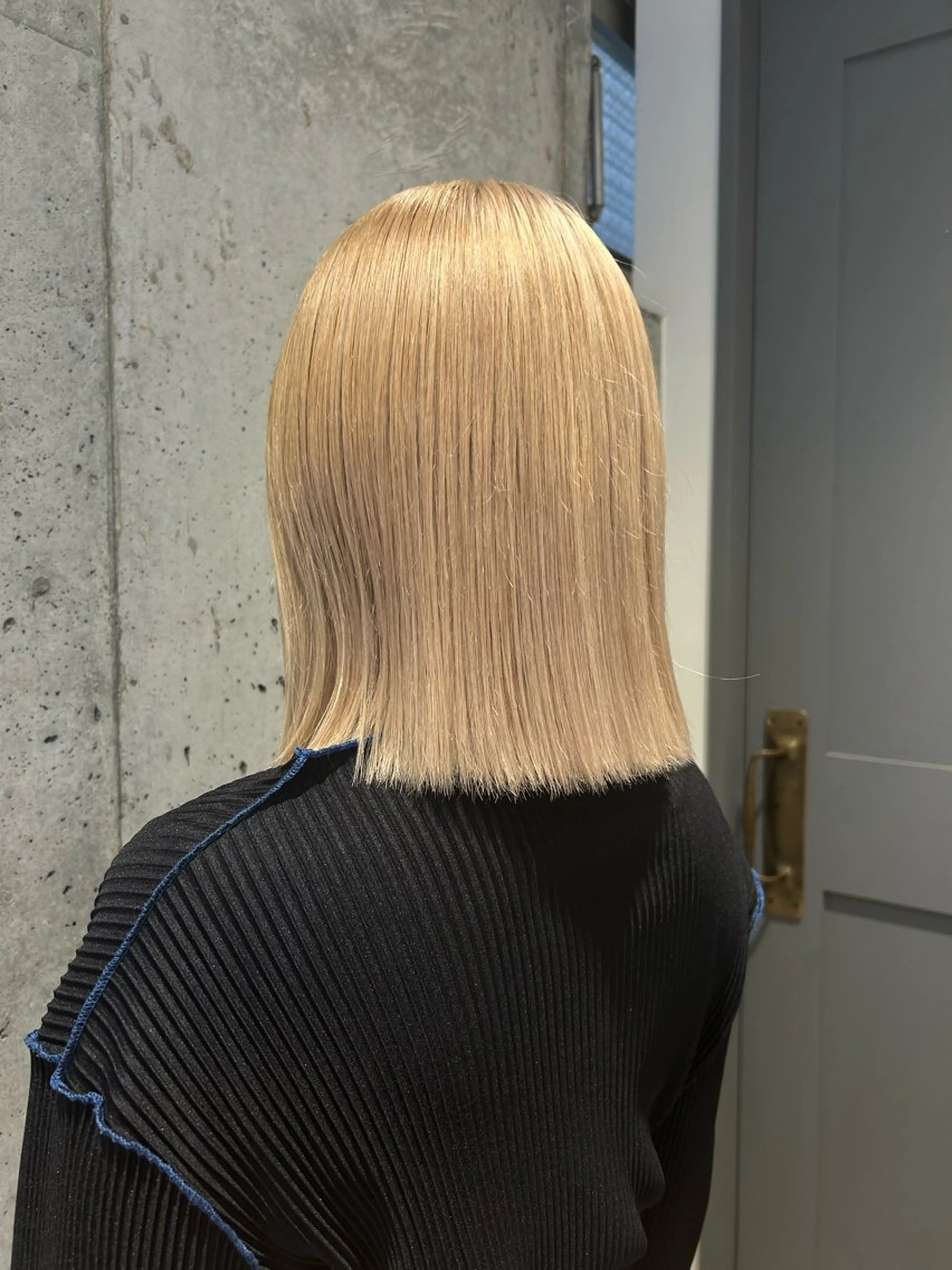 ミディアム カラー カット ヘアカラー トリートメント 🦖ミニボブ/ボブ /MOEKA🦕のヘアスタイル