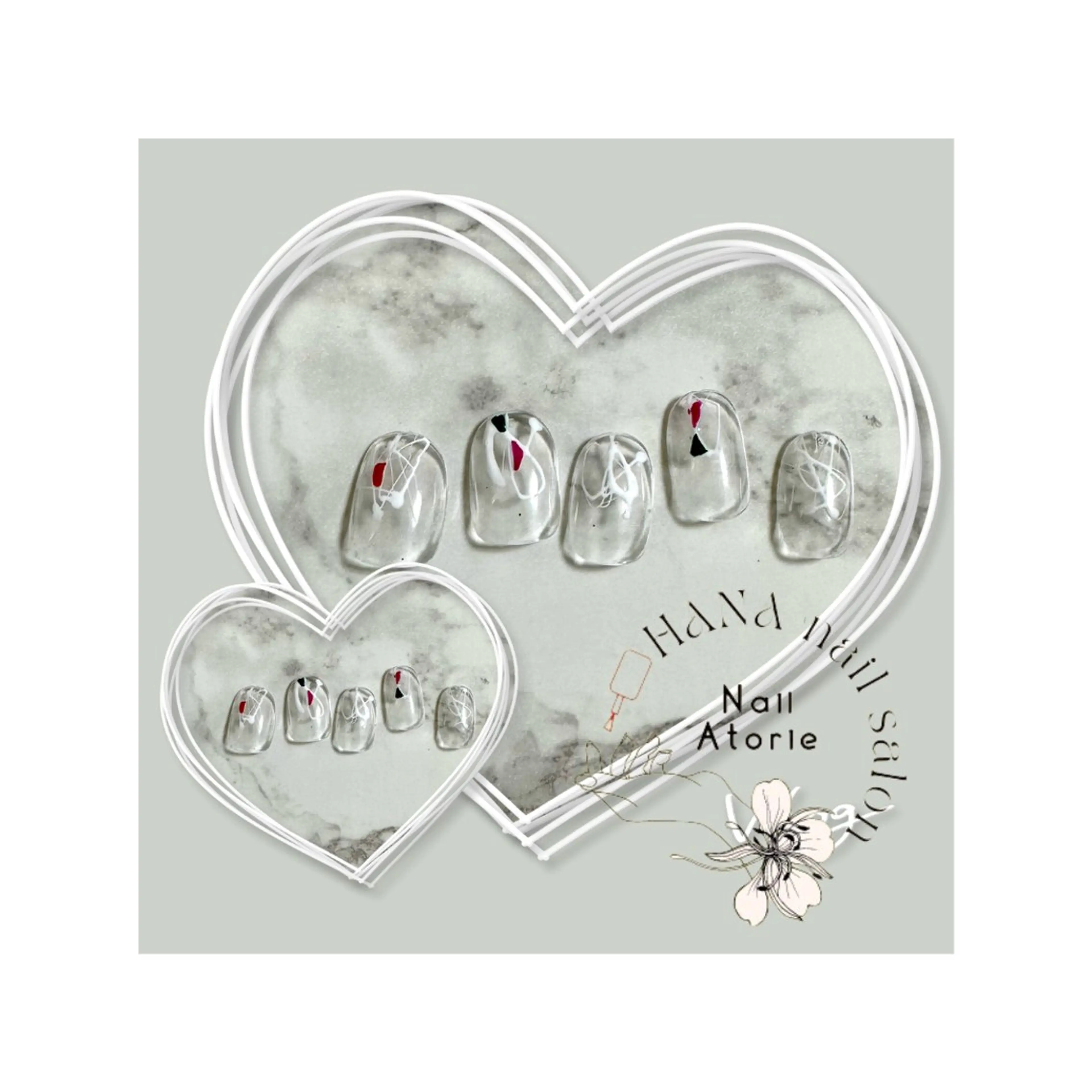 ネイル ニュアンスネイル シンプルネイル ハンドネイル HaNA 　nail salonのネイルデザイン