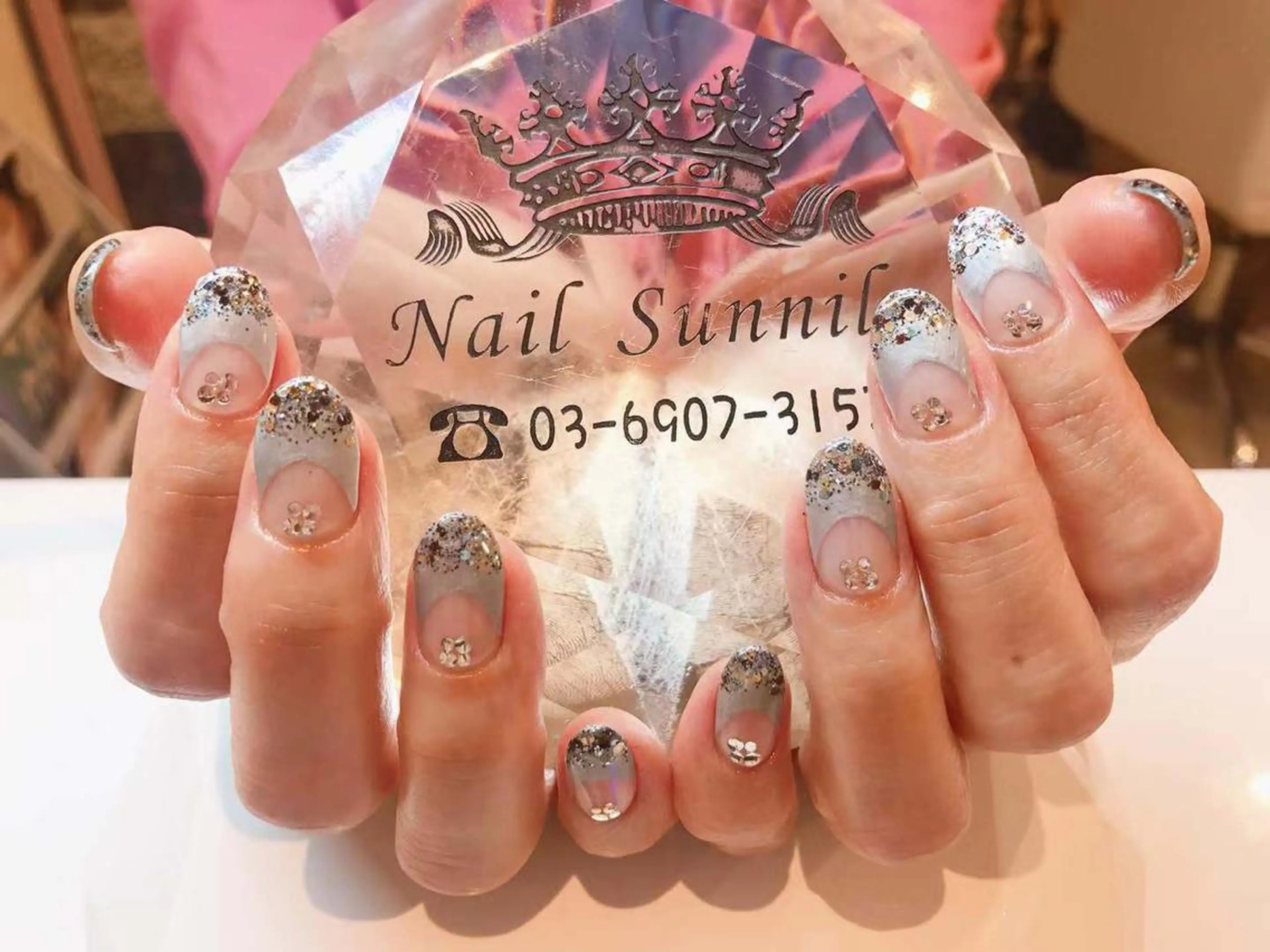 ネイル 長さだし専門店 M2　rikaのネイルデザイン