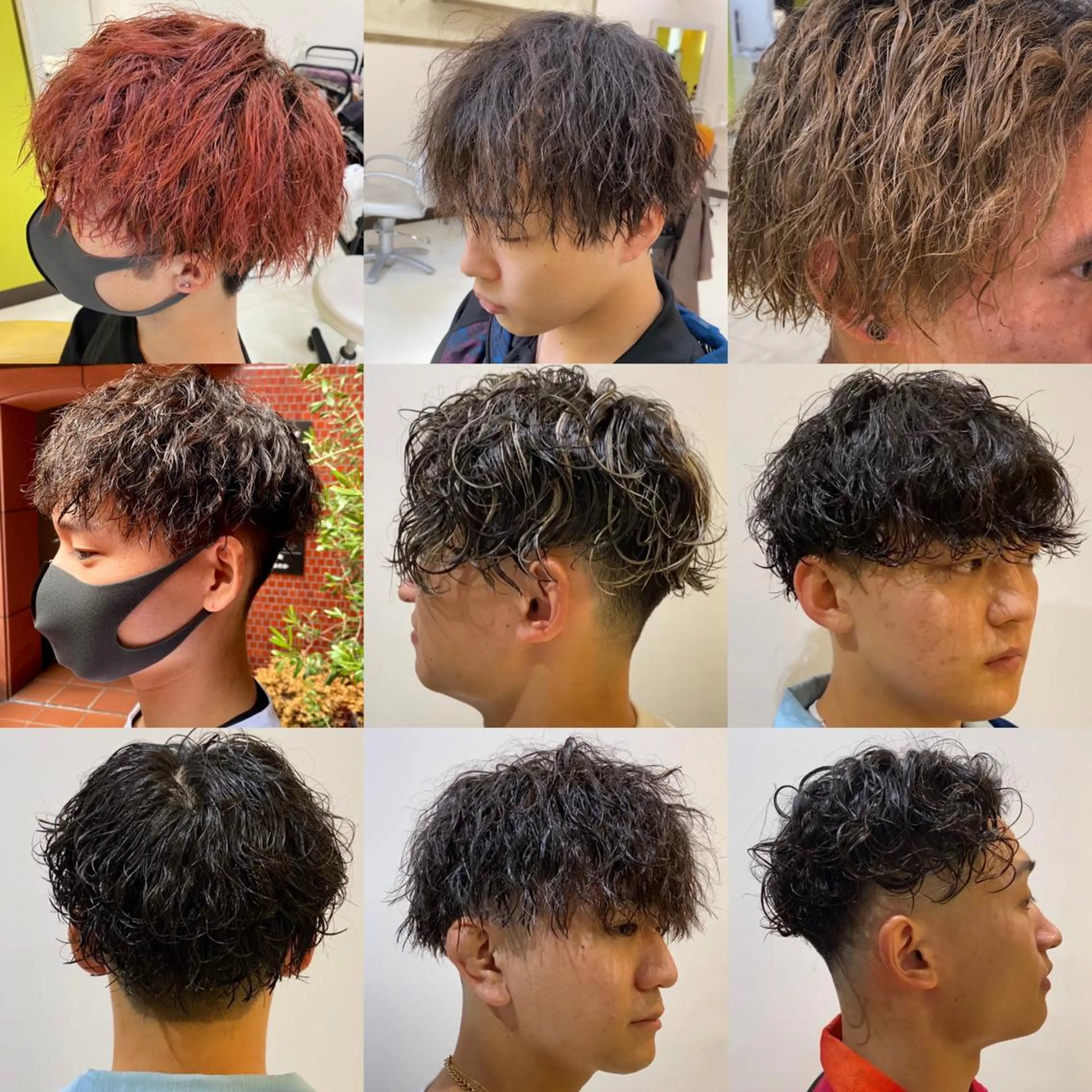 パーマ メンズ 年間2000名担当◎ パーマ職人/仲原佑樹のヘアスタイル