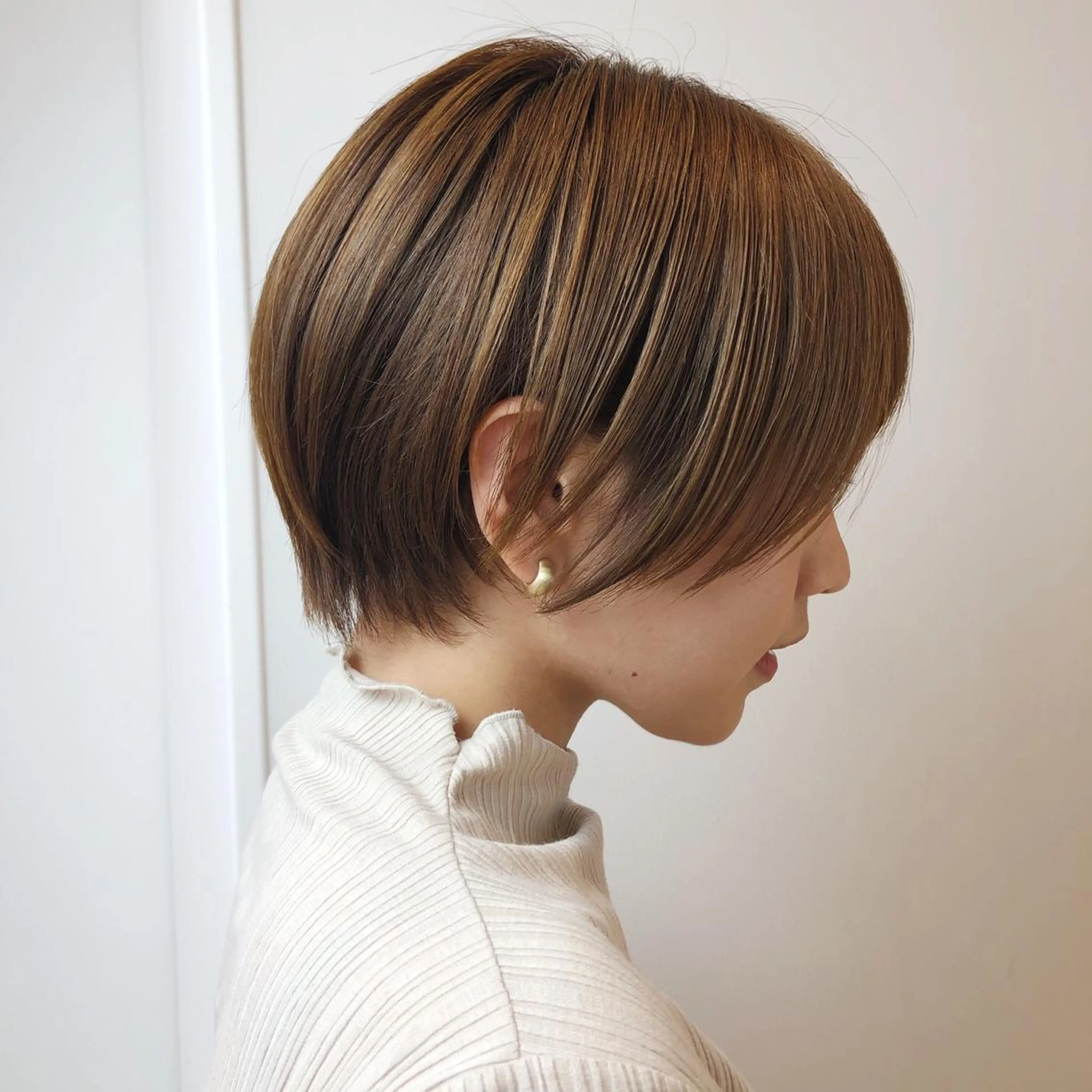 ショート カラー Sayu🤍ktwo -nagoyaのヘアスタイル