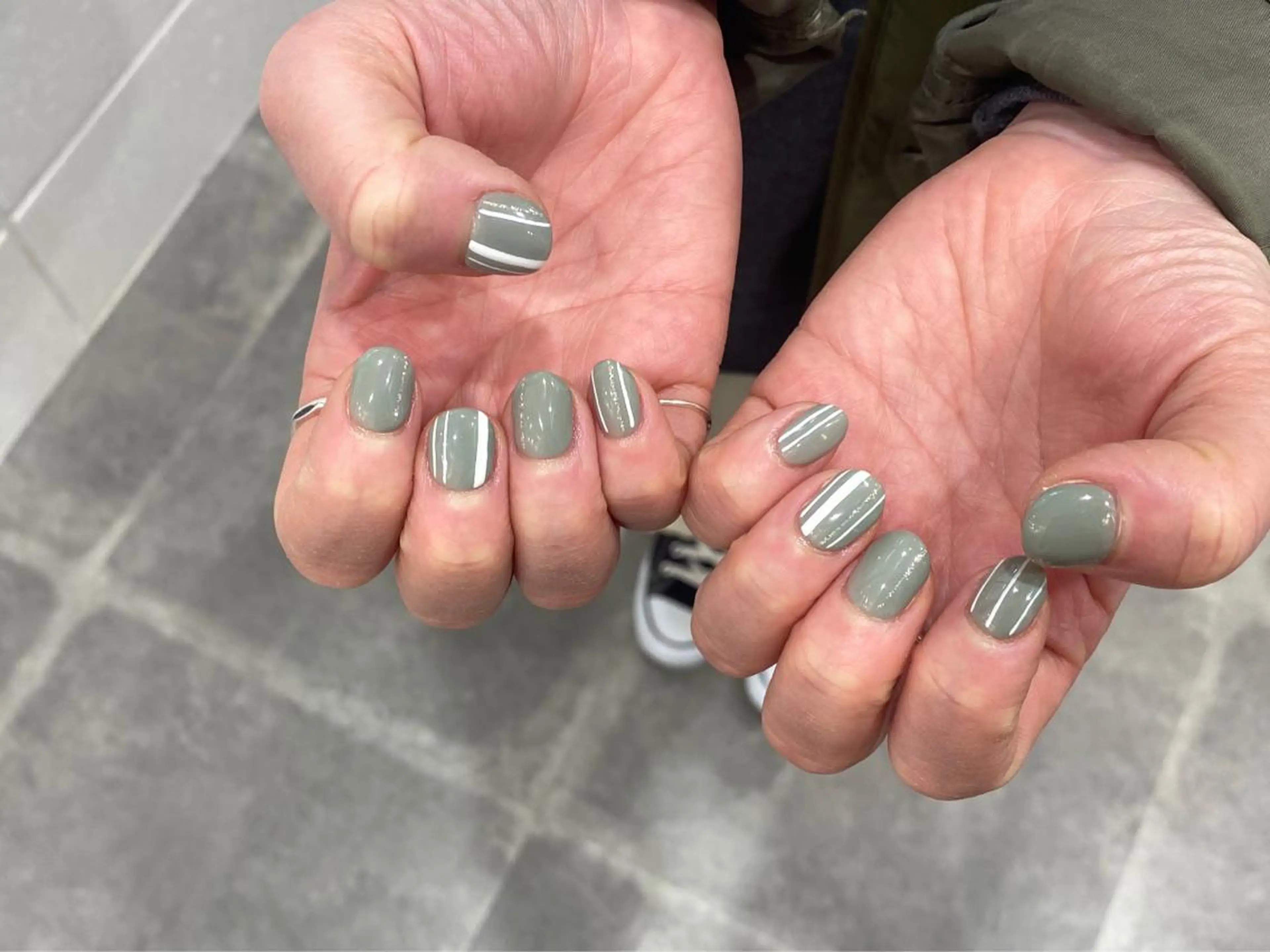 ネイル ハンドネイル NINEnami ニュアンスネイルのネイルデザイン