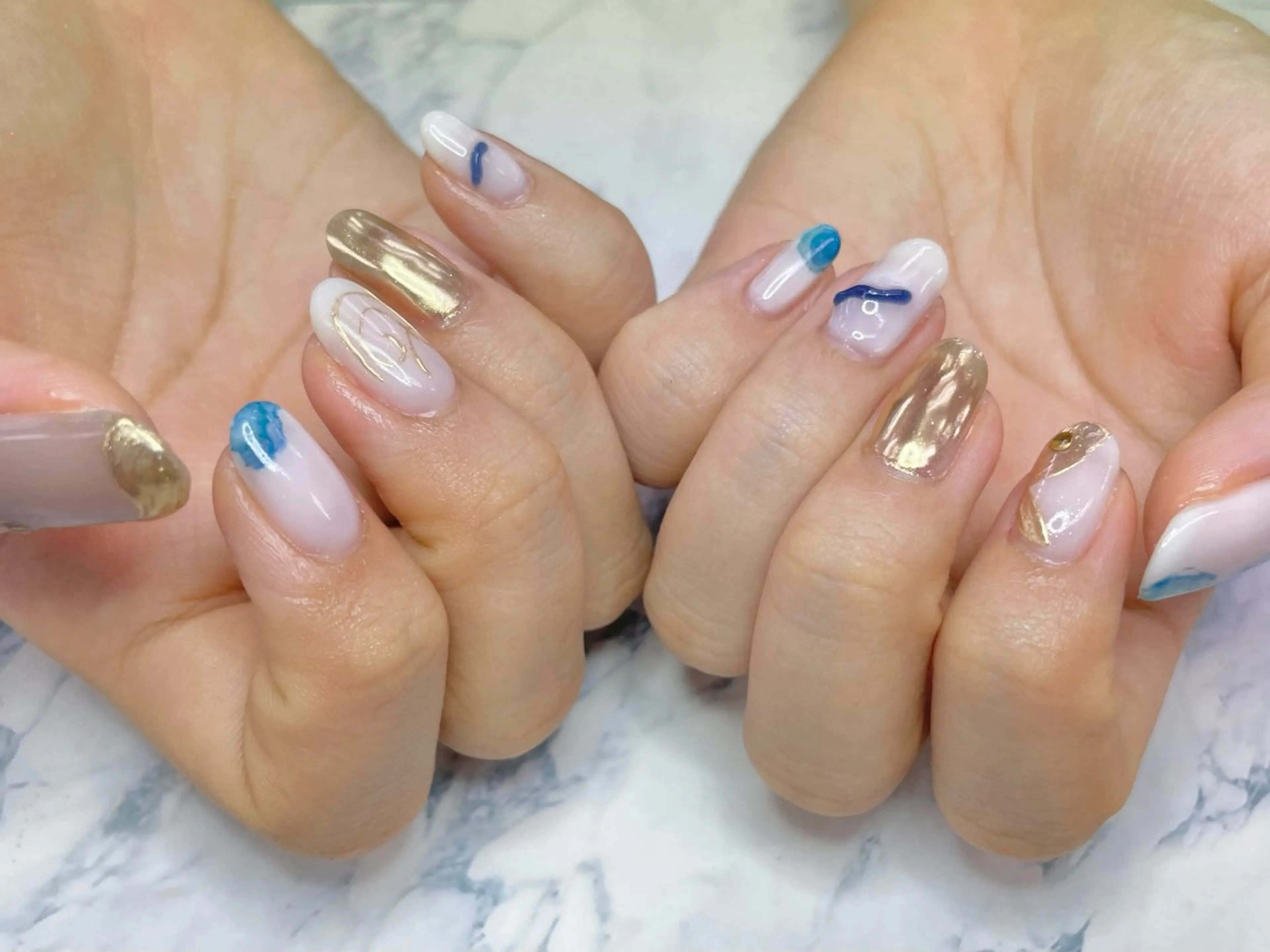 ネイル Rich to勝川店所属・村瀬 満里子のネイルデザイン