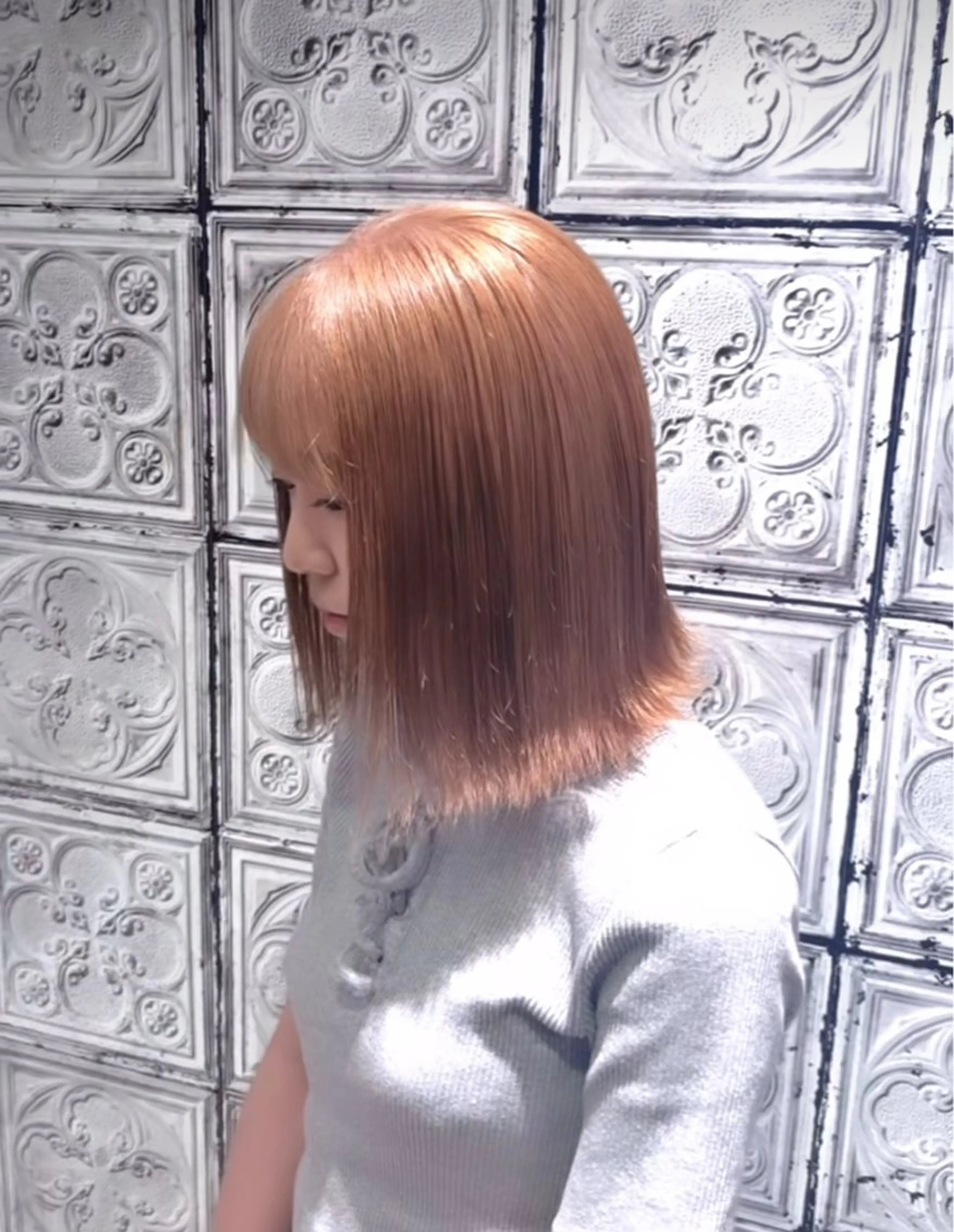 カラー 渡部 優衣のヘアスタイル