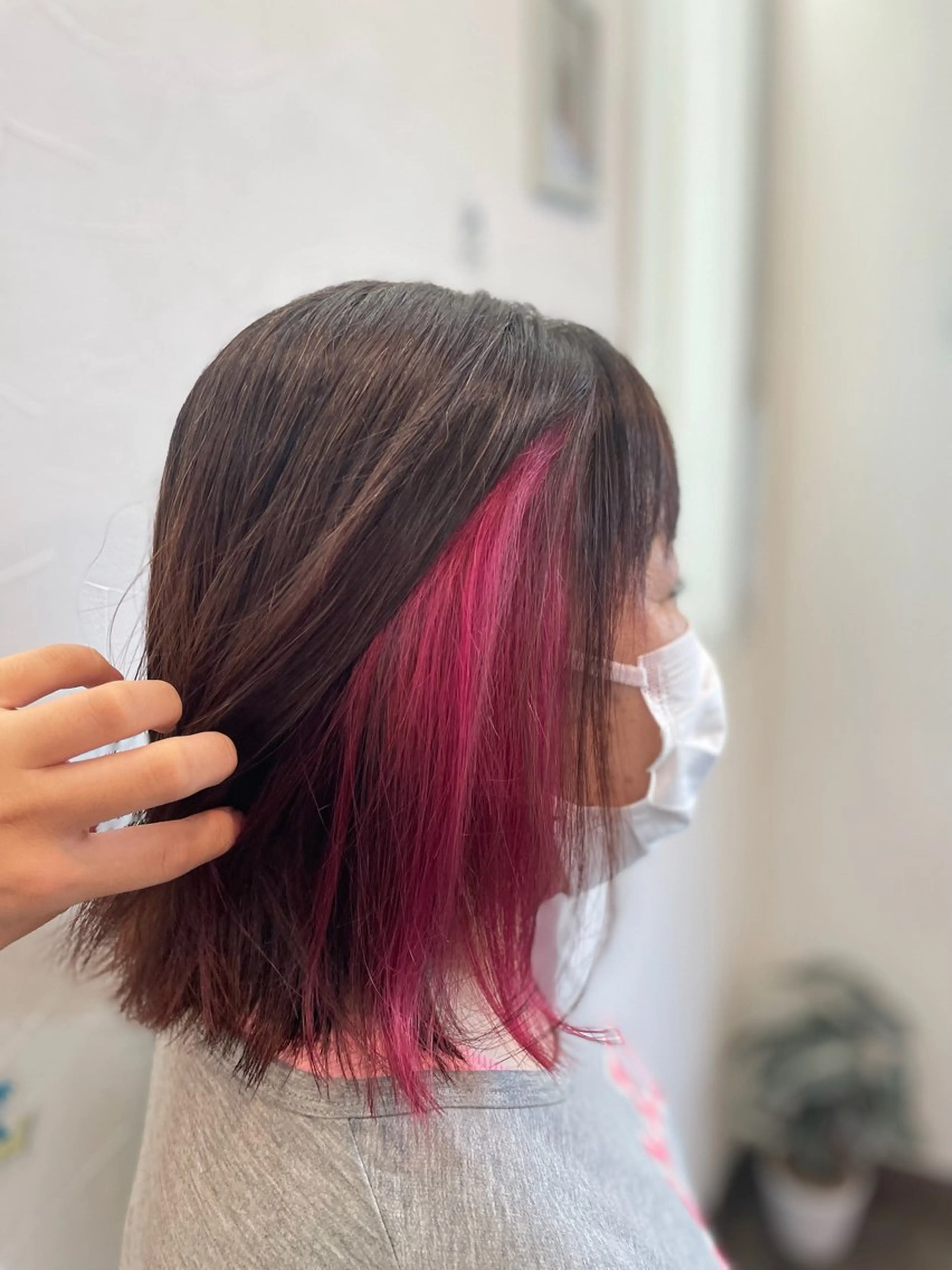 【12月11月限定‎🤍】ダブルカラー‎🤍インナーハイライト入れ放題🎀💕💓💗の写真