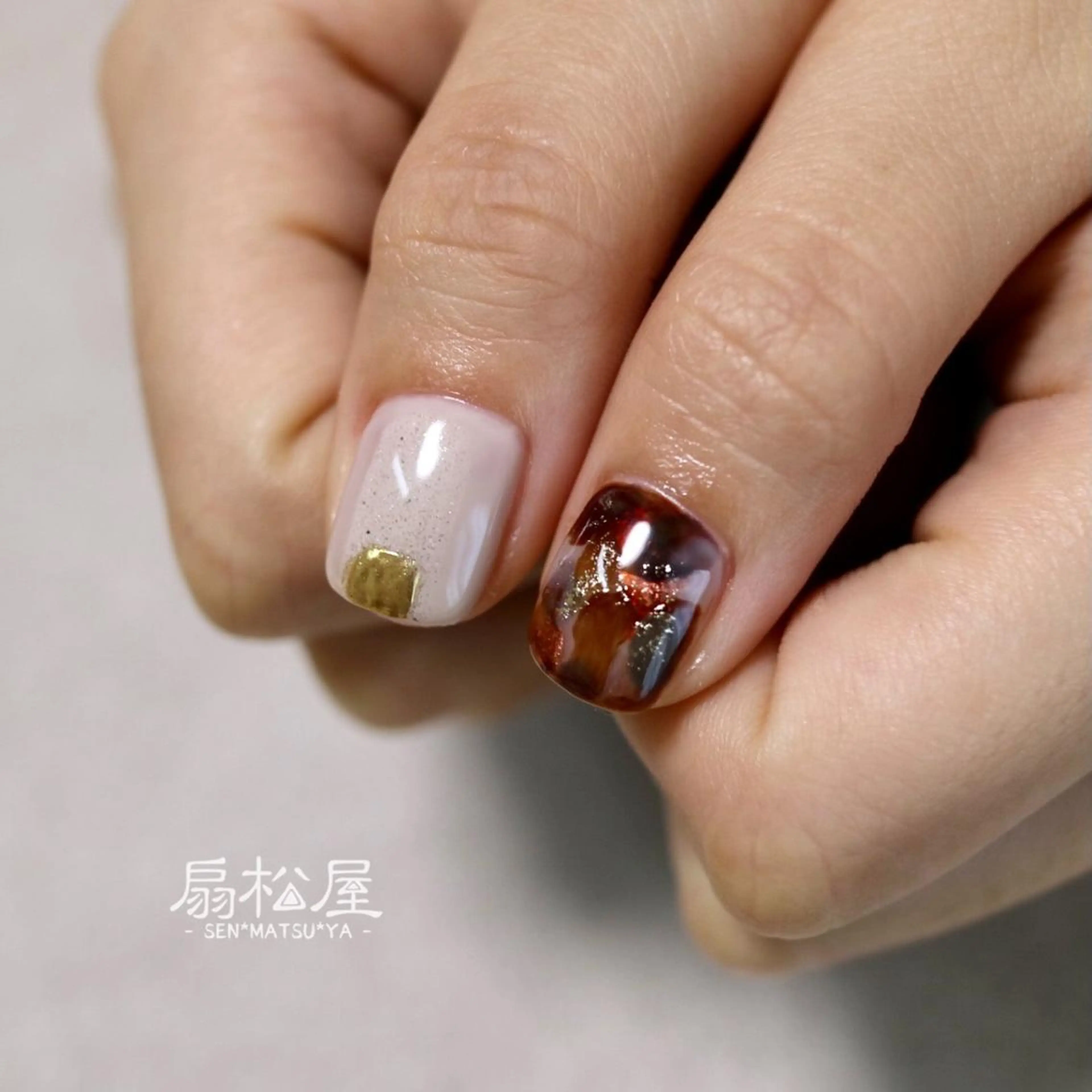 ネイル 扇松屋 marie.nのネイルデザイン