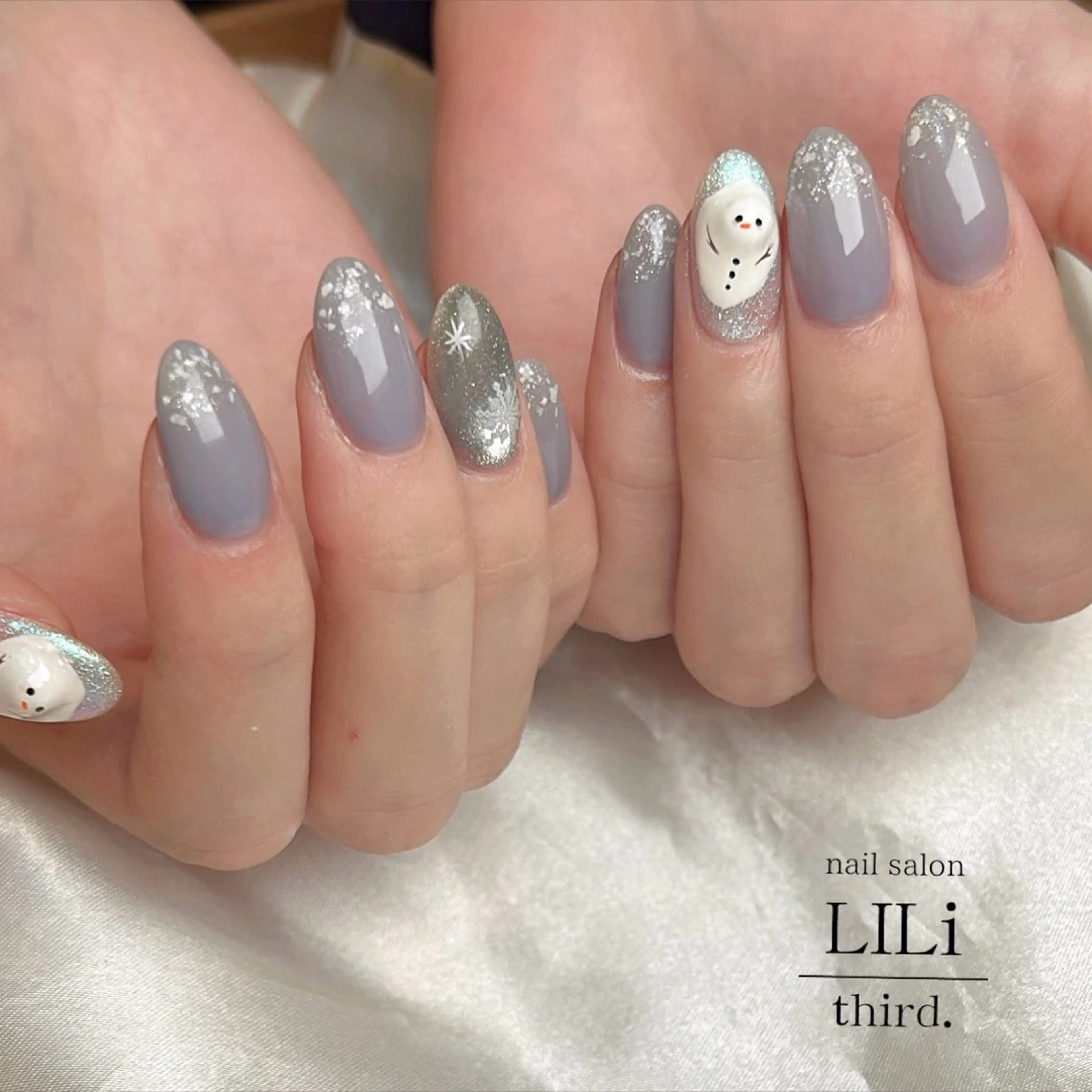 ネイル ハンドネイル nail salon LILi third.所属・Saya ᵕ̈*のネイルデザイン