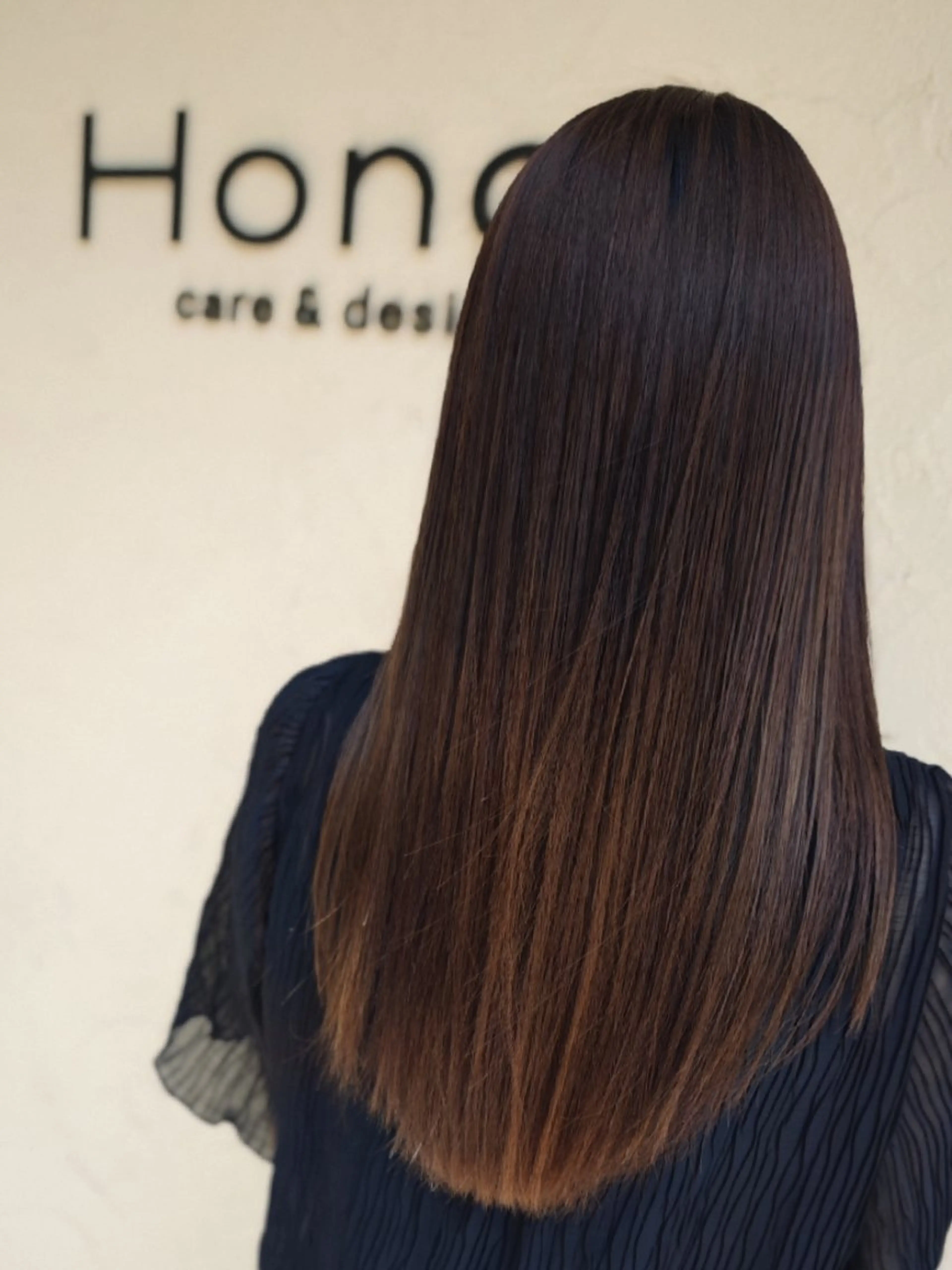 ロング カット トリートメント 👾徐 涛👾のヘアスタイル