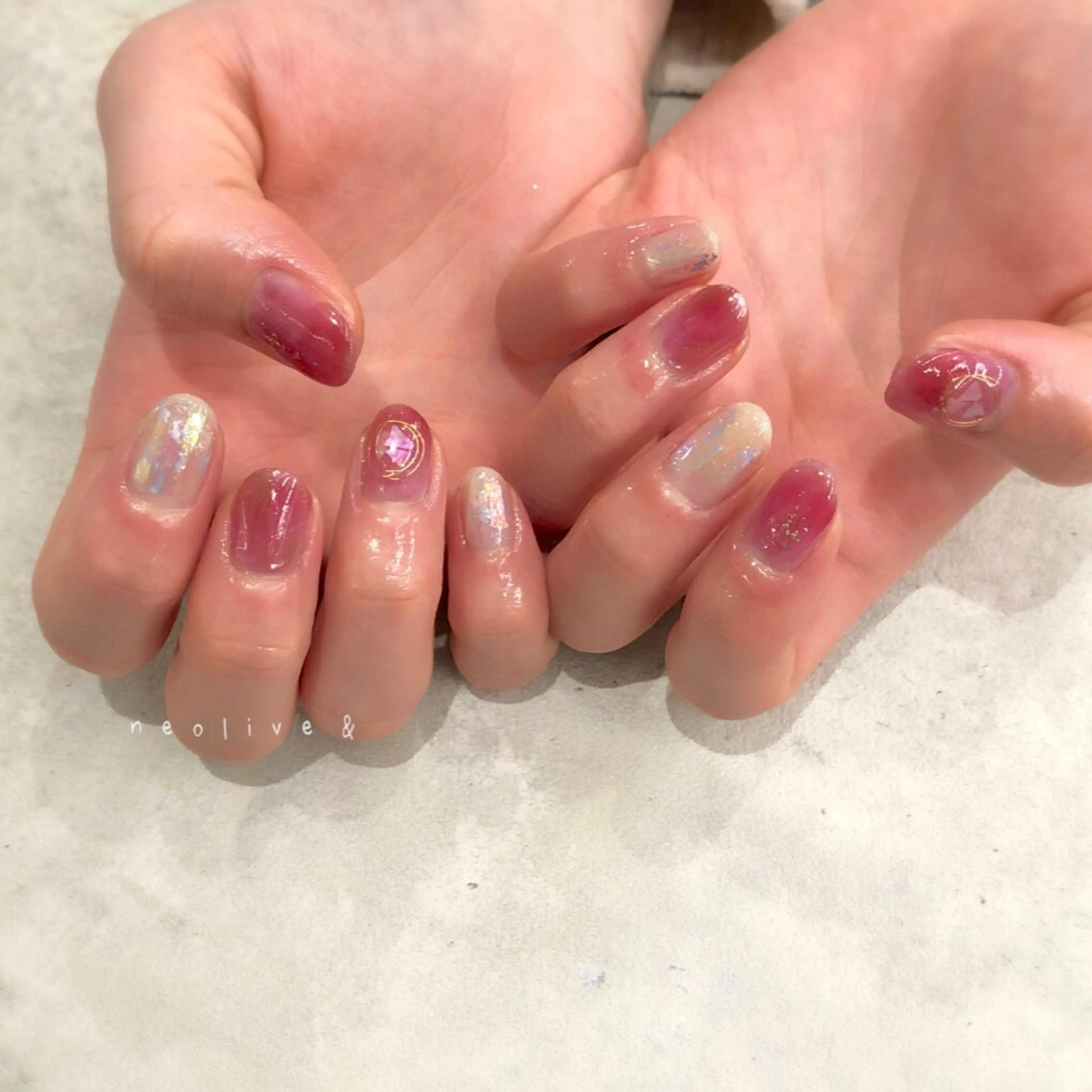 ネイル Yuriko Omi パラジェル/渋谷のネイルデザイン