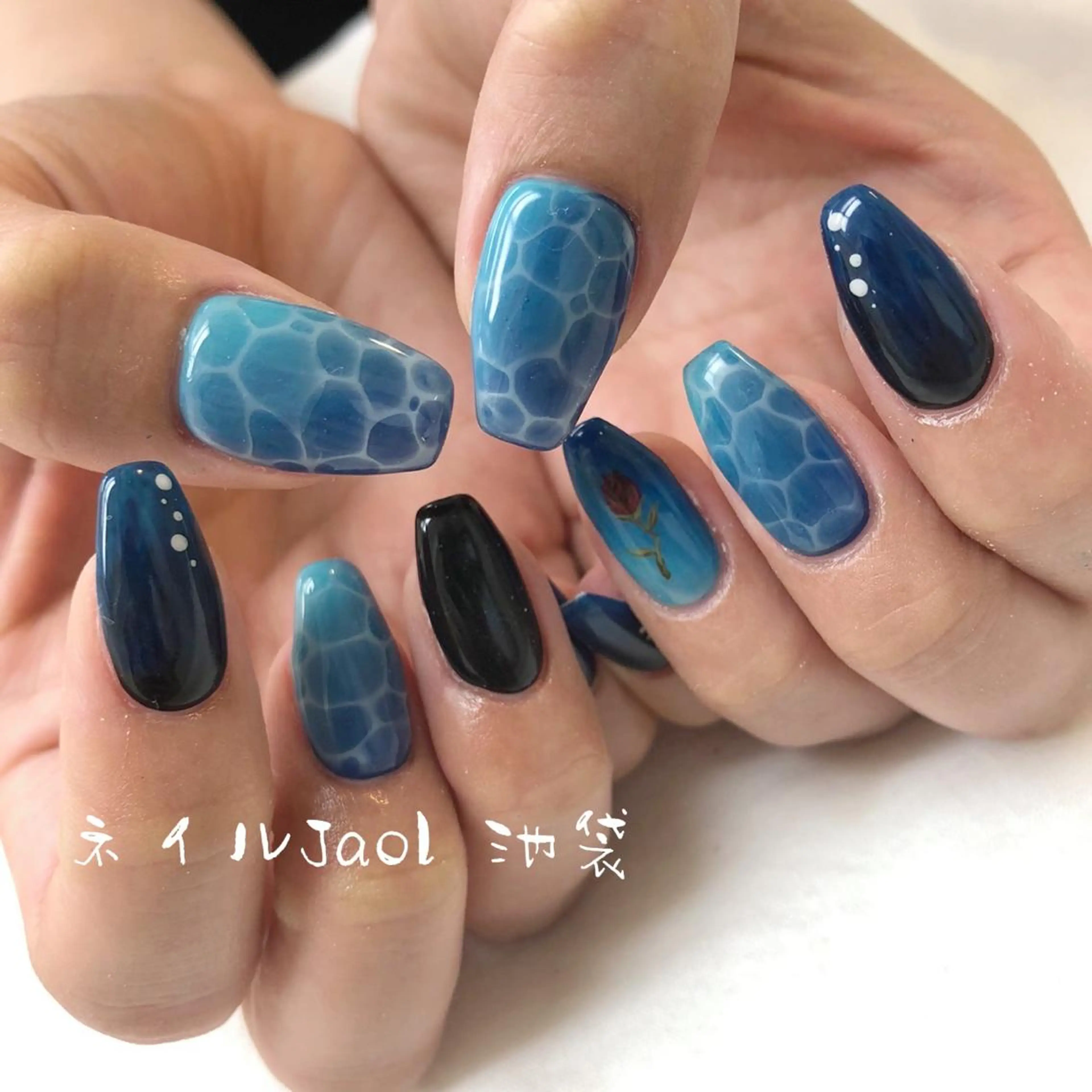 セミロング nail jaol池袋店所属・ネイルJaol 池袋のネイルデザイン