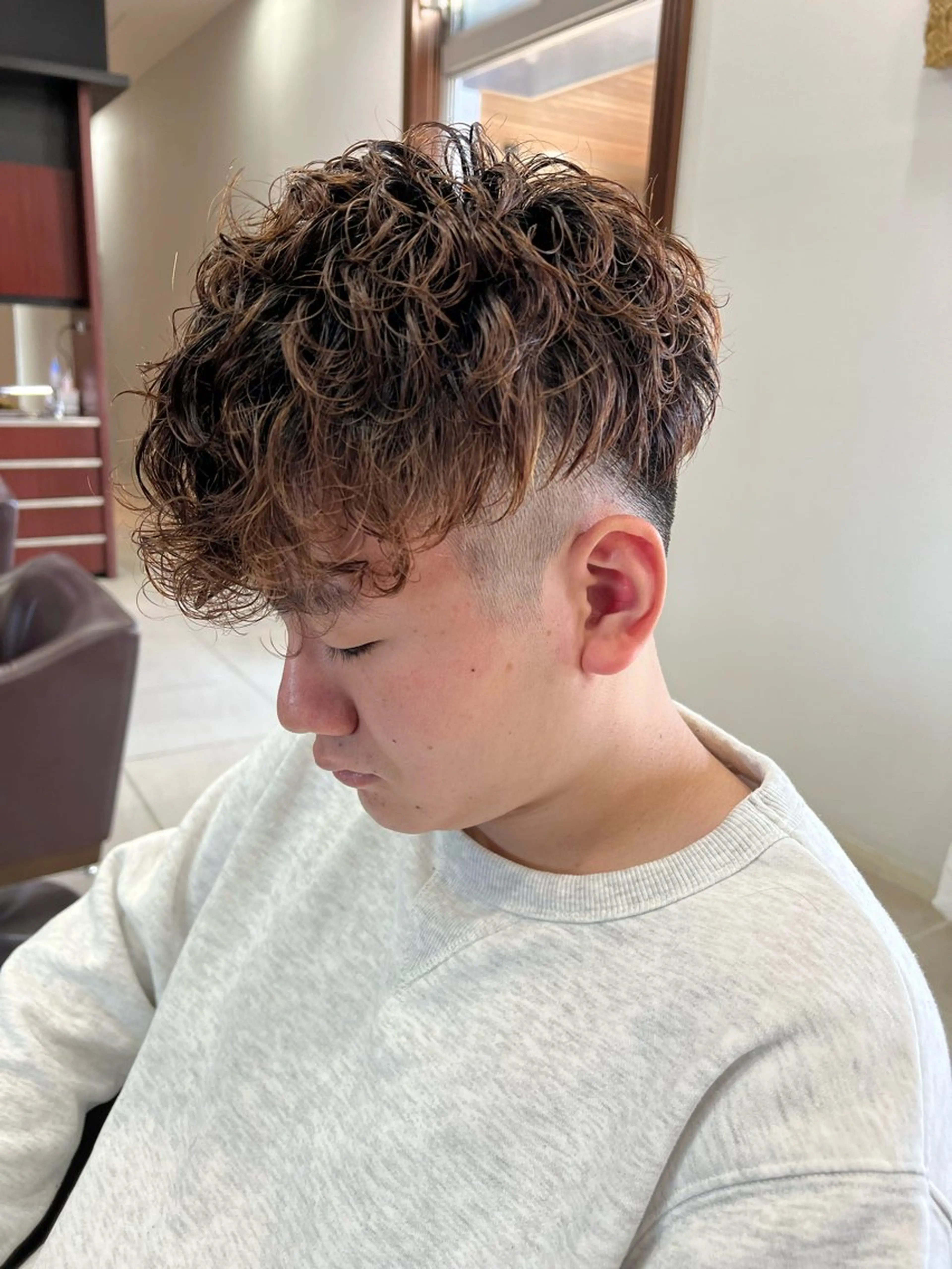 パーマ メンズ 宮本丈也/金沢美容室 /理美容/パーマのヘアスタイル