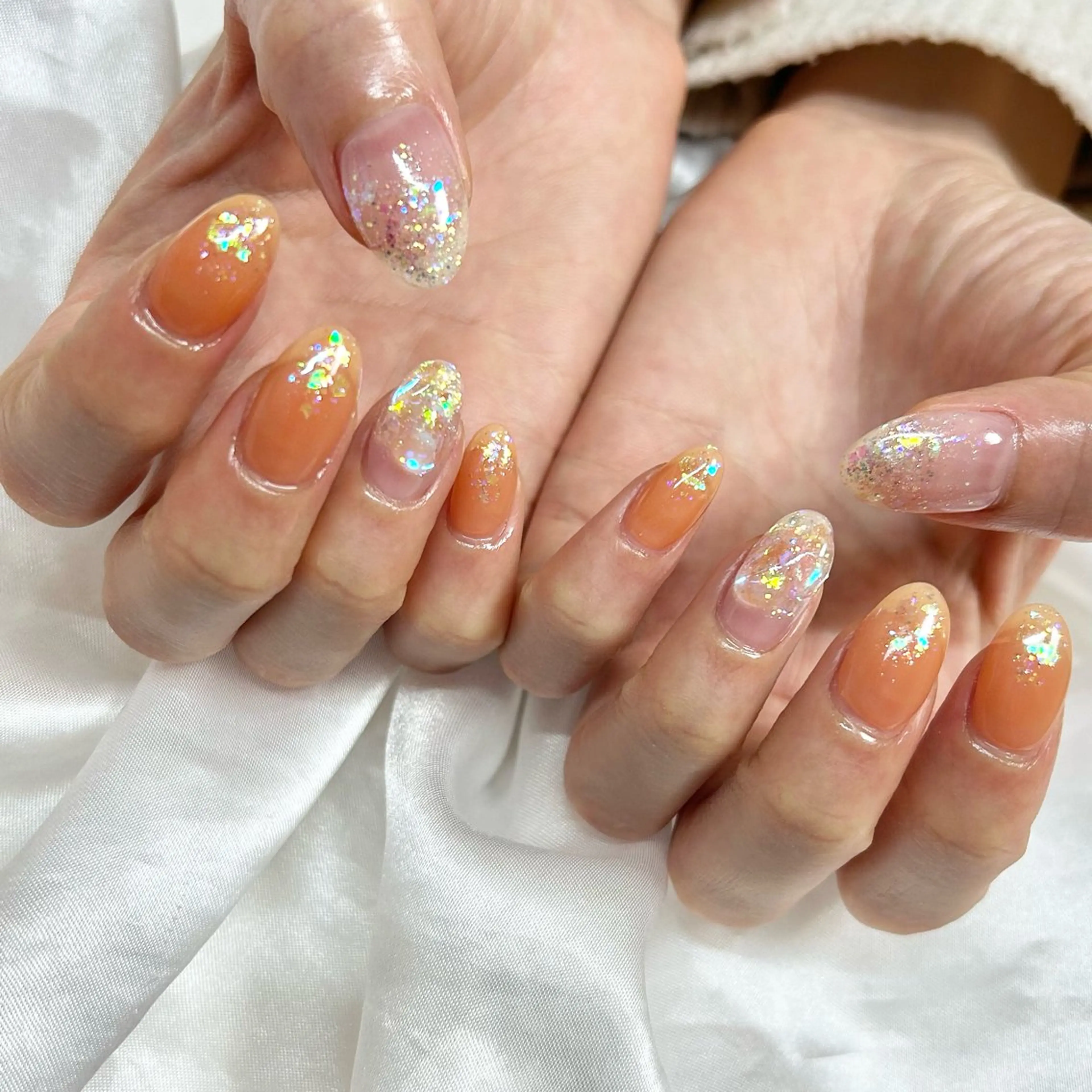 ネイル ハンドネイル ネイリストUSUI♡ パラジェルフィルインのネイルデザイン