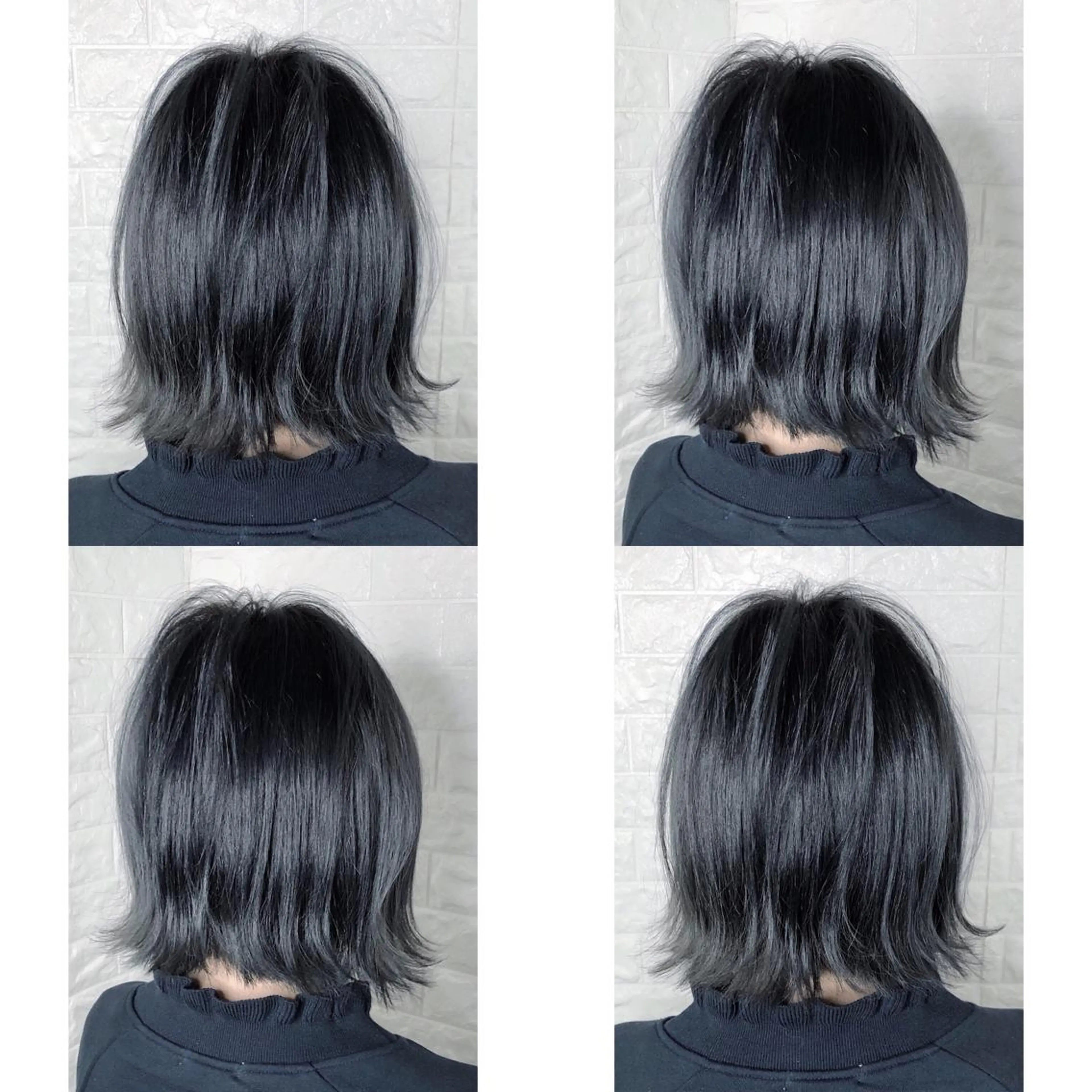 ショート カラー ブリーチ ブルーカラー ブルージュ ケアブリーチ 透明感カラー KIZU 髪質改善 オカルト怪談のヘアスタイル