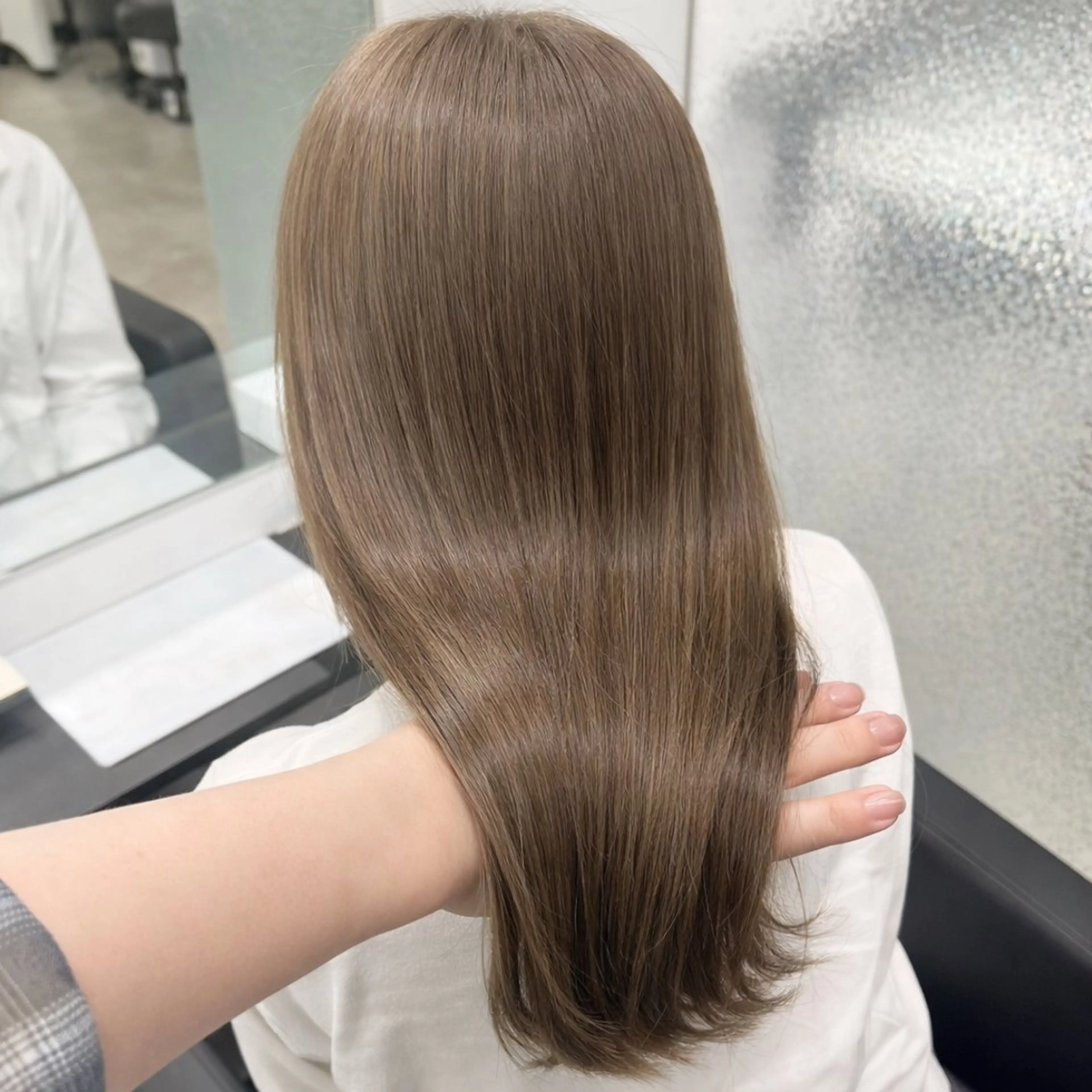 【人気No.3🥉】ブリーチなしダブルカラー+トリートメントの写真