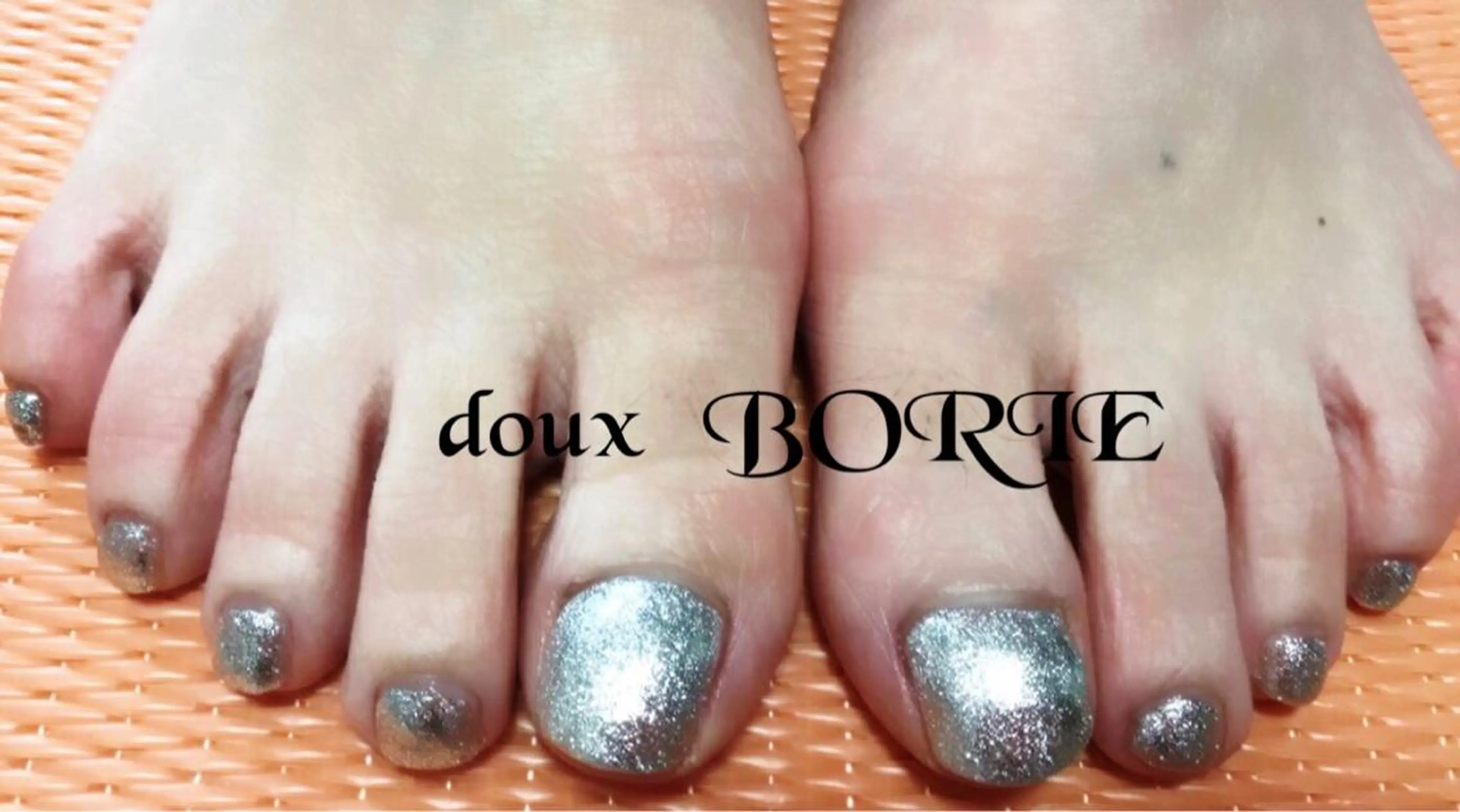 フットジェルBasic（ワンカラーorラメグラデ）オフありの写真