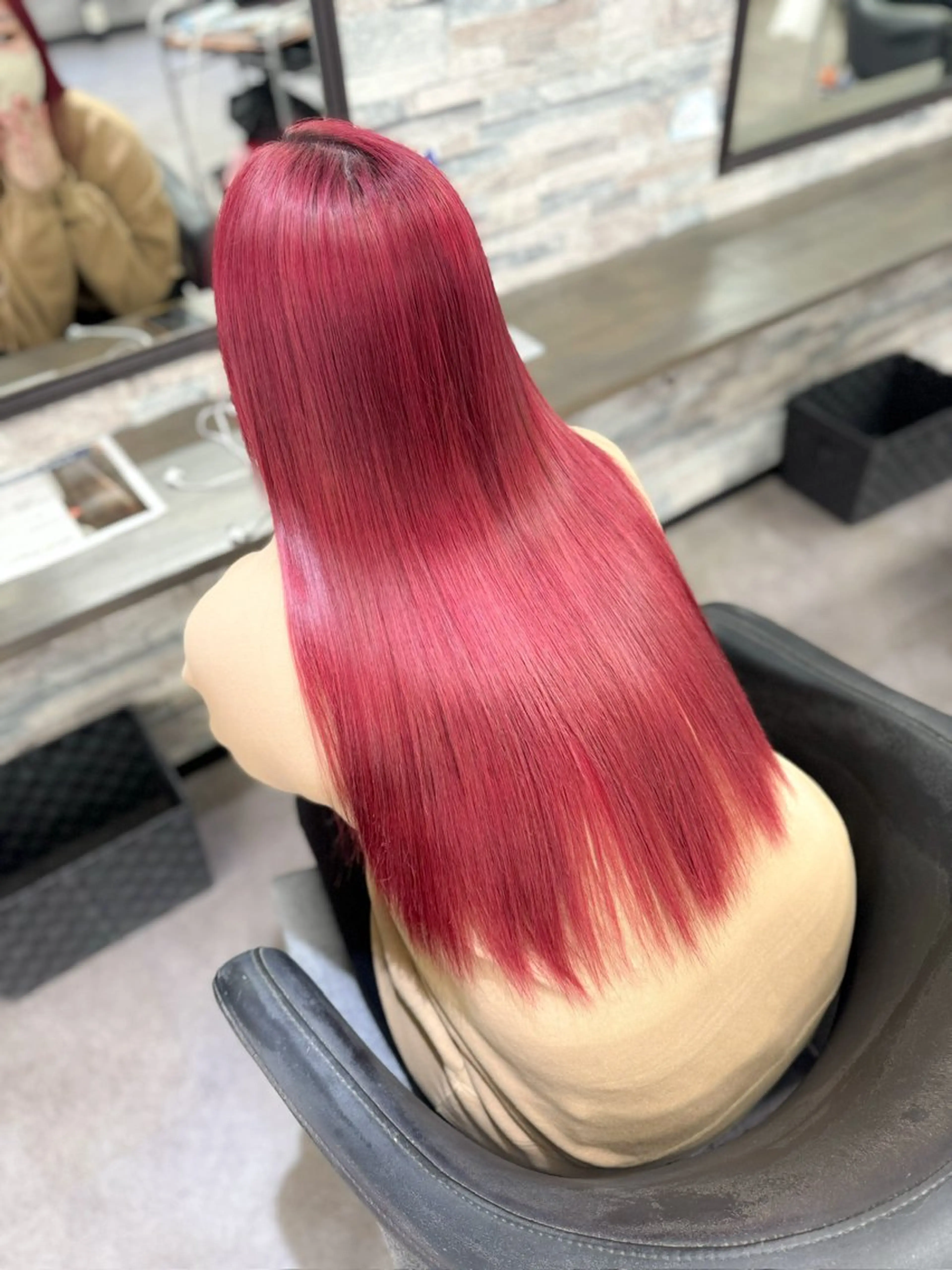 ロング カラー ハイトーンエクステ 🎩カズキ🎩のヘアスタイル