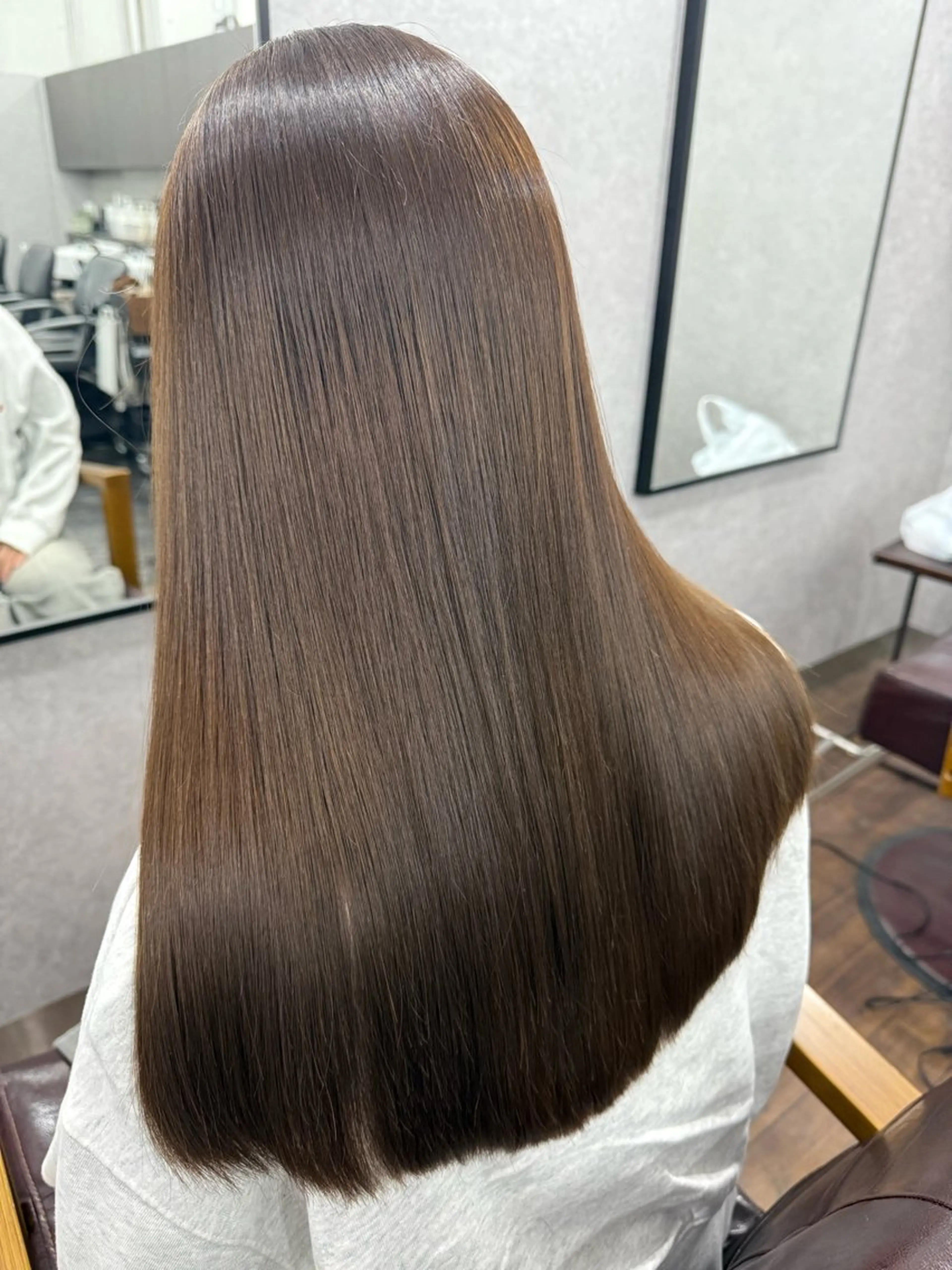 ロング カラー ブラウンカラー 透明感カラー 【ili心斎橋】 🐰清水 梨央🤍のヘアスタイル