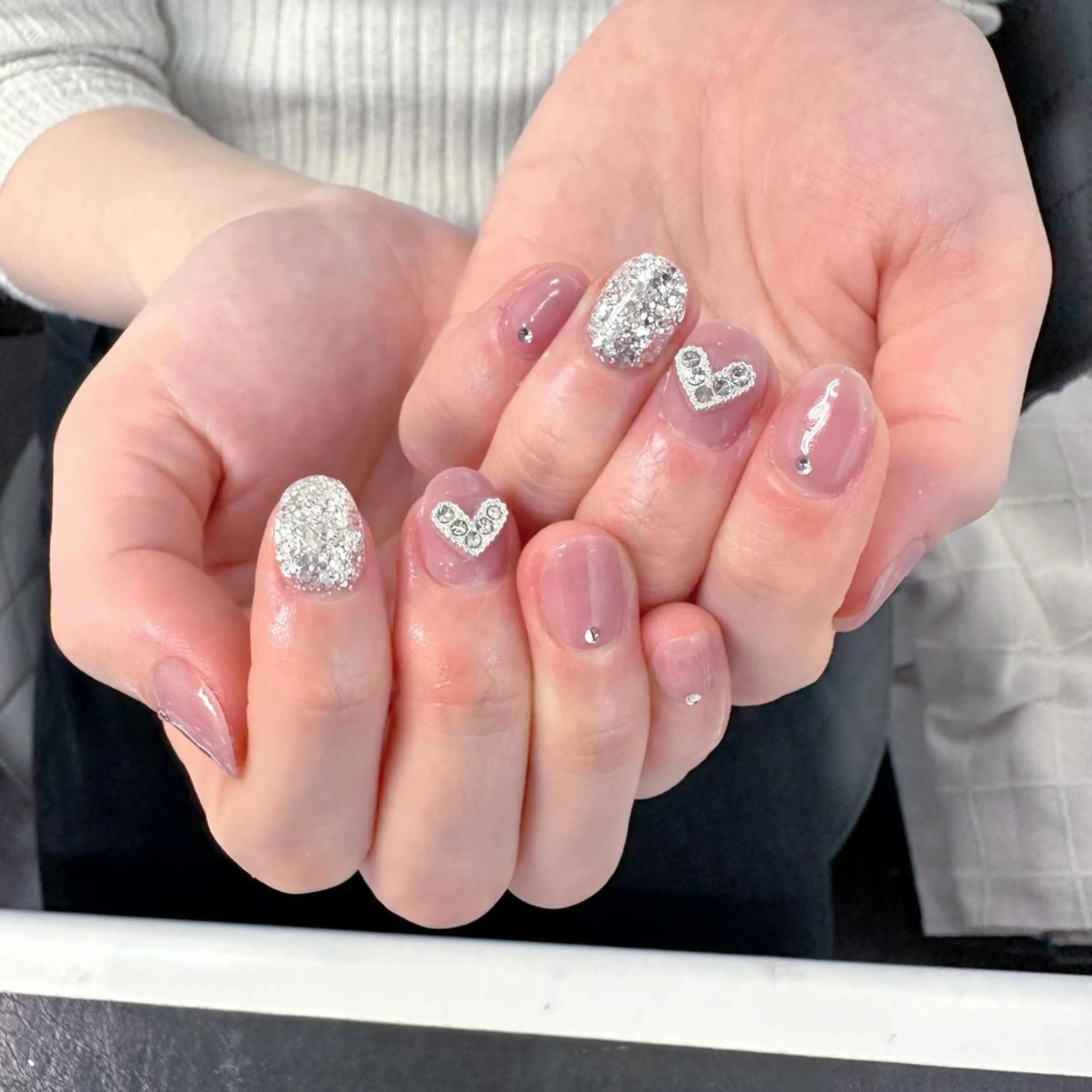 ネイル 持ち込み ハンドネイル DIAMOND 💦のネイルデザイン