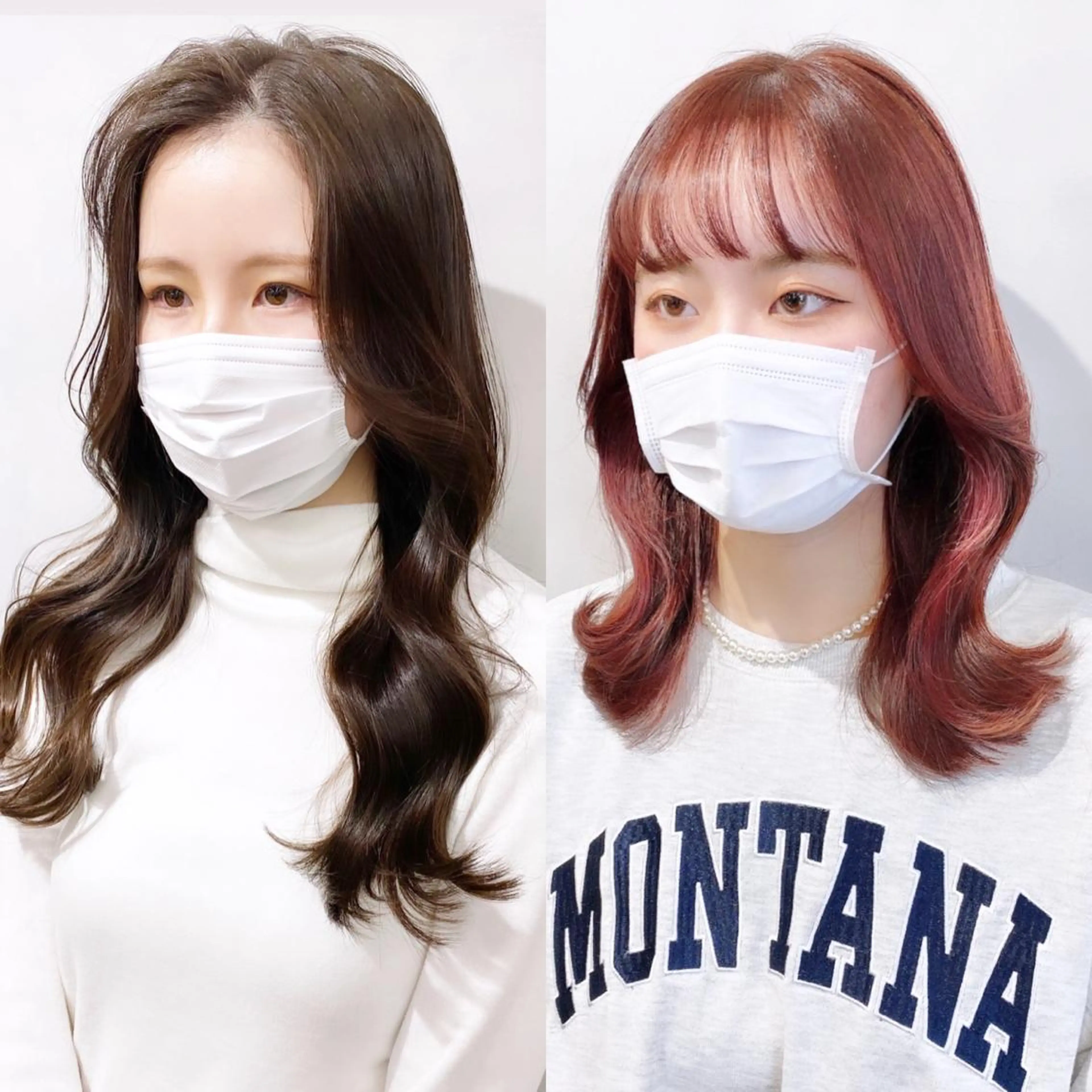 🌸カラー🌸透明感カラー&4stepトリートメント✨顔周りのカット+¥1000の写真