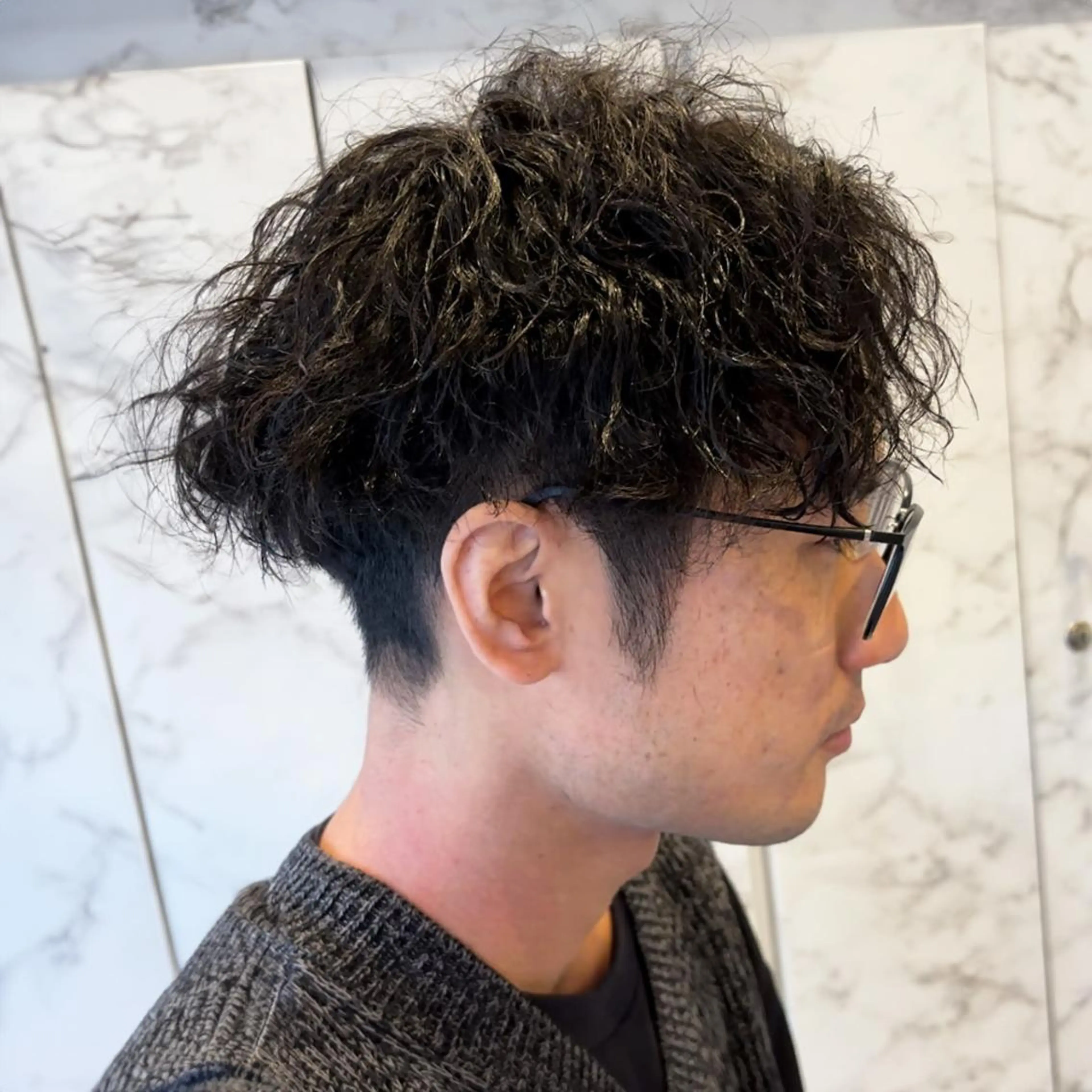 メンズ メンズパーマ カット パーマ 菅原流星🌟カット/ メンズ/メンズパーマのヘアスタイル