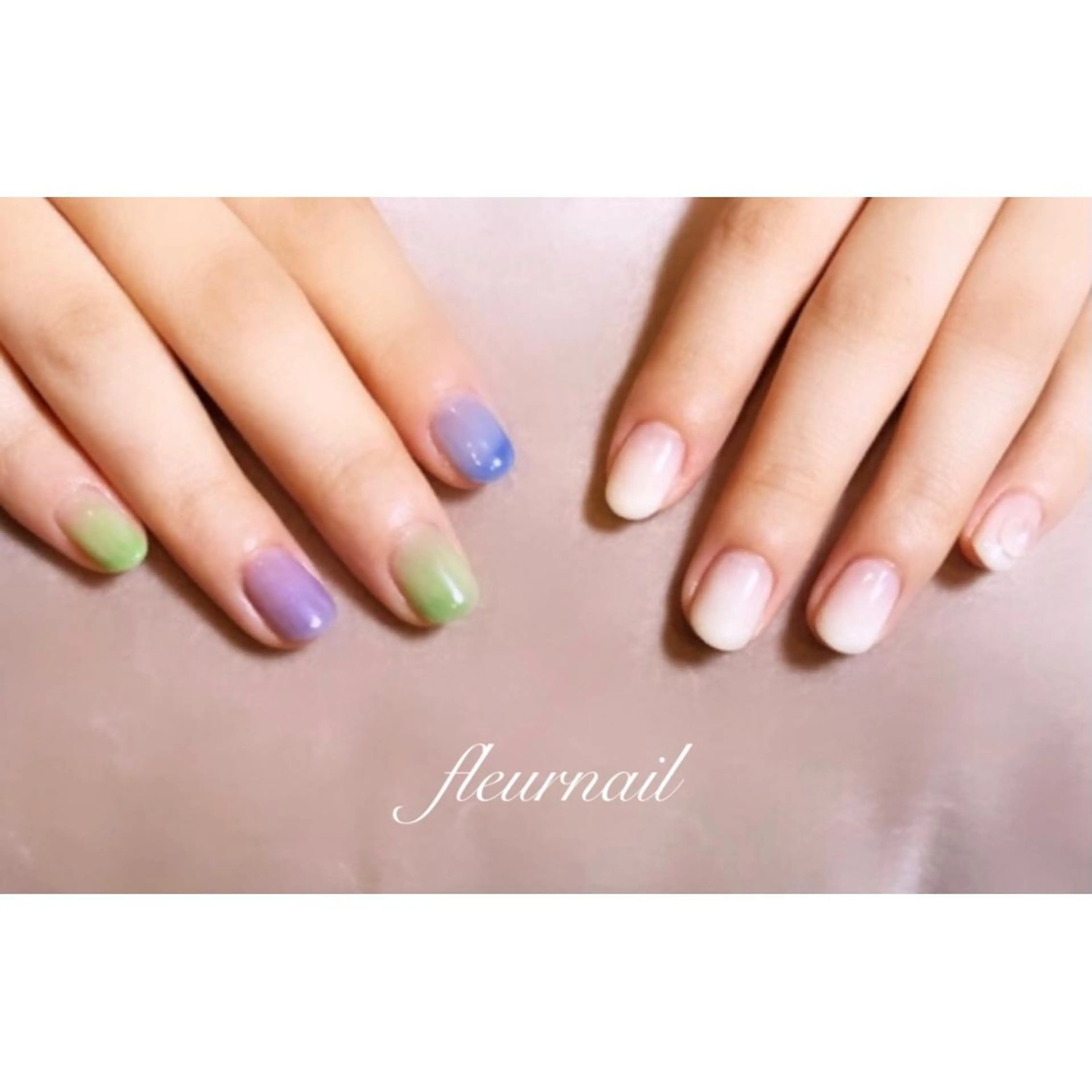 ネイル ハンドネイル 【パラジェル登録サロン】nail pollen所属・fleurnail miuraのネイルデザイン