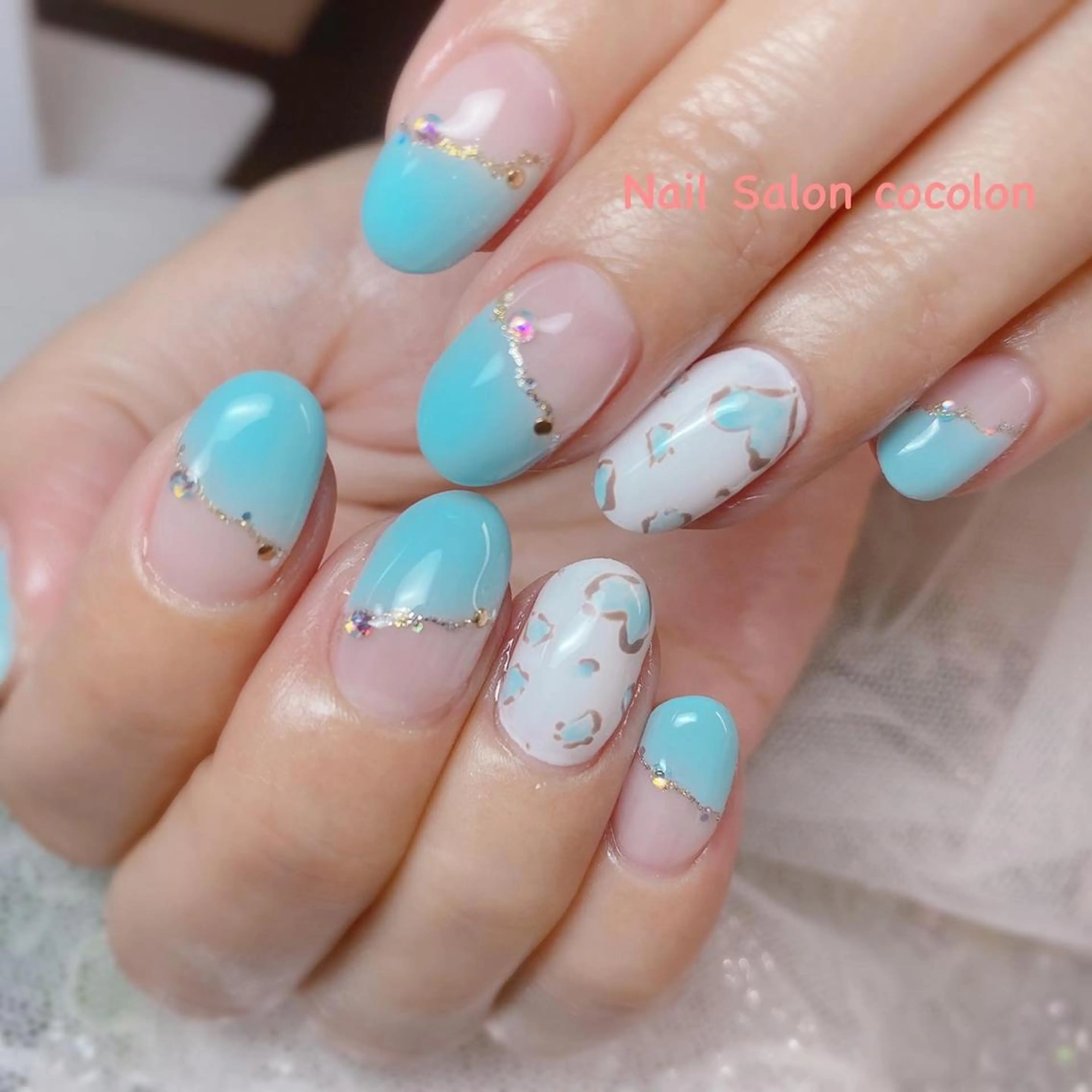 ネイル アートネイル ハンドネイル 柴崎 美幸のネイルデザイン