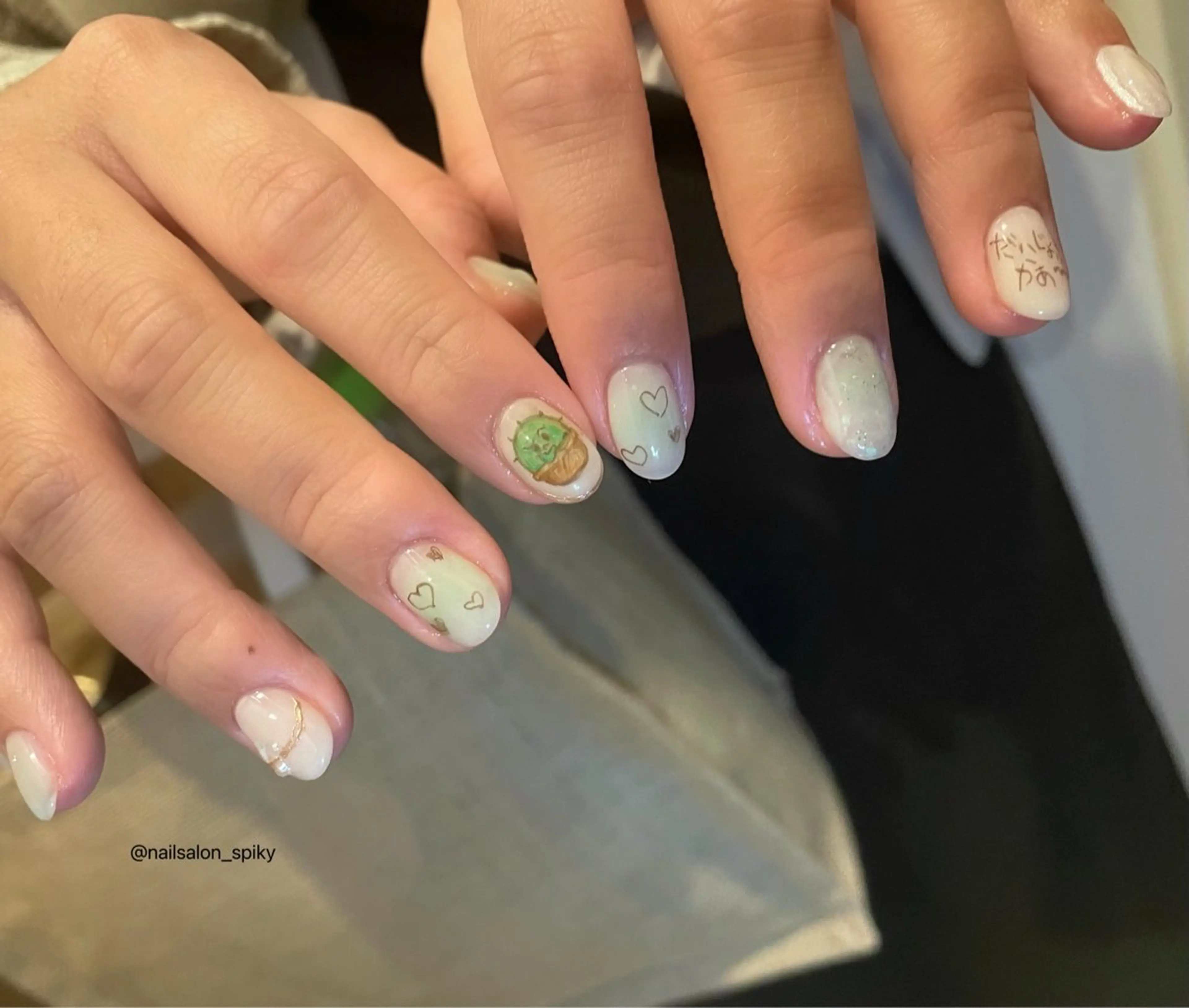 ネイル Spiky とうげ ふうかのネイルデザイン