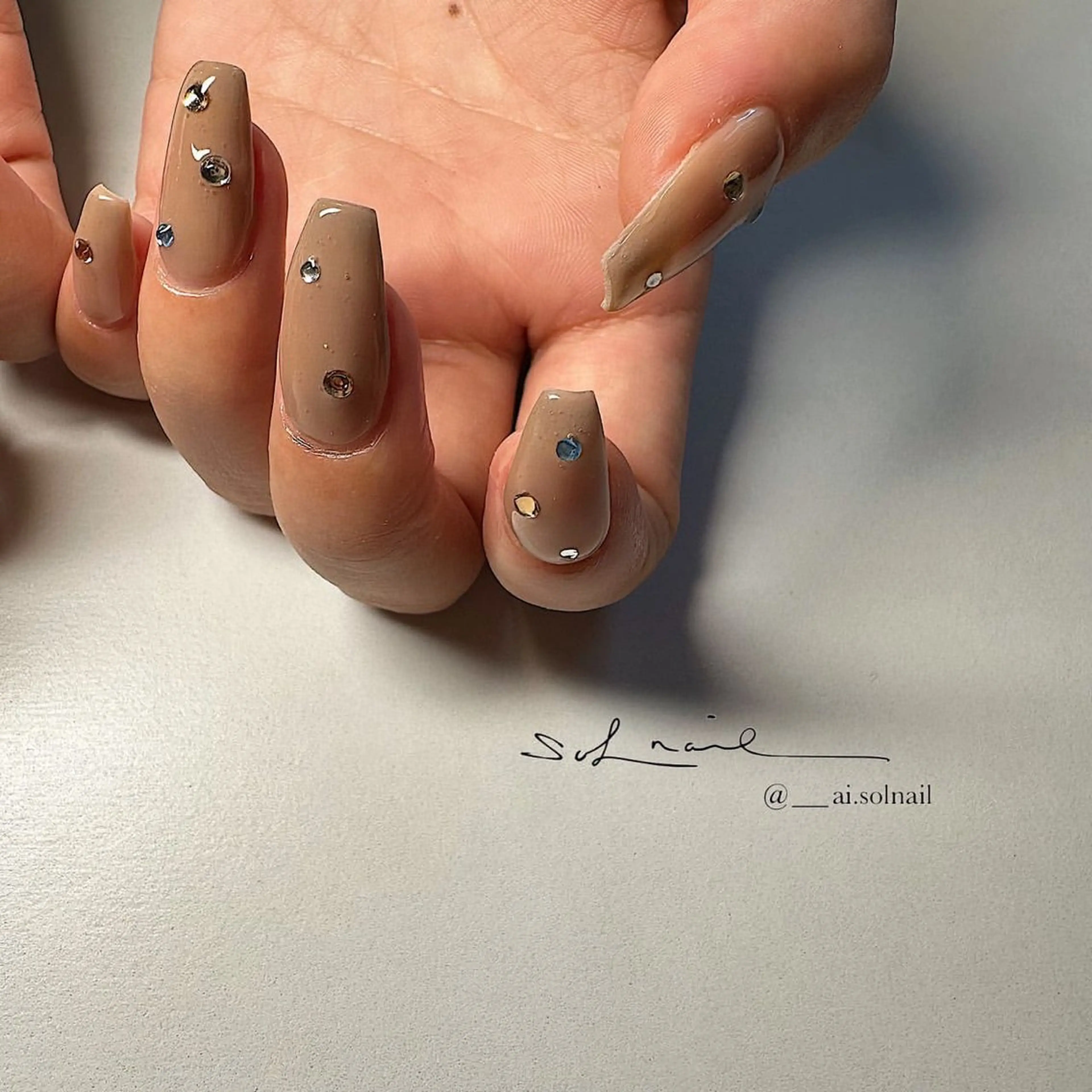 ネイル 🍃伏見 / soL nail / aiのネイルデザイン