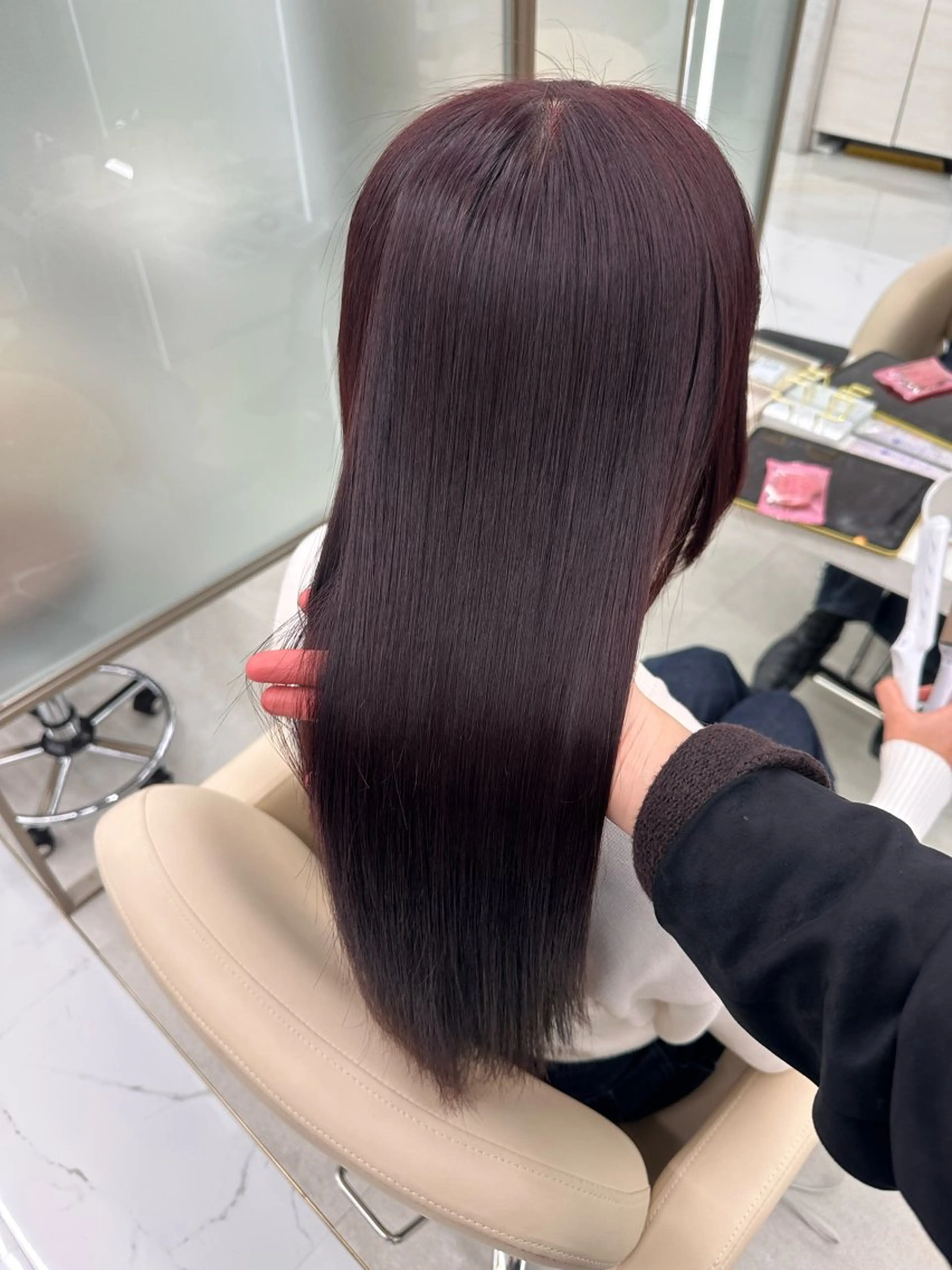 セミロング カラー ヘアカラー トリートメント COA MAISON所属・美髪改善🌿さち COA GINZAのヘアスタイル