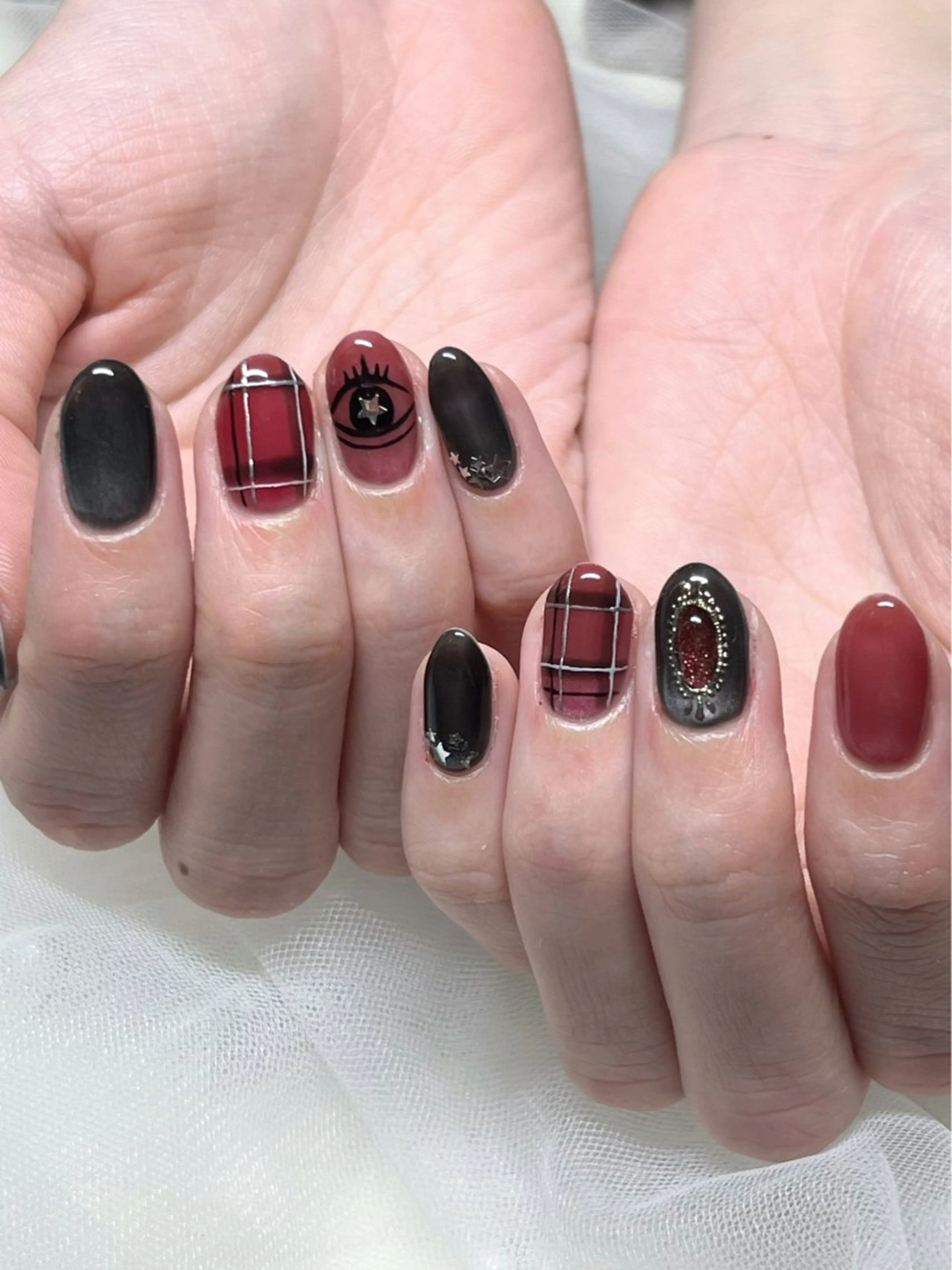 ネイル ハンドネイル 7nail所属・なんば7nail YUZUHAのネイルデザイン