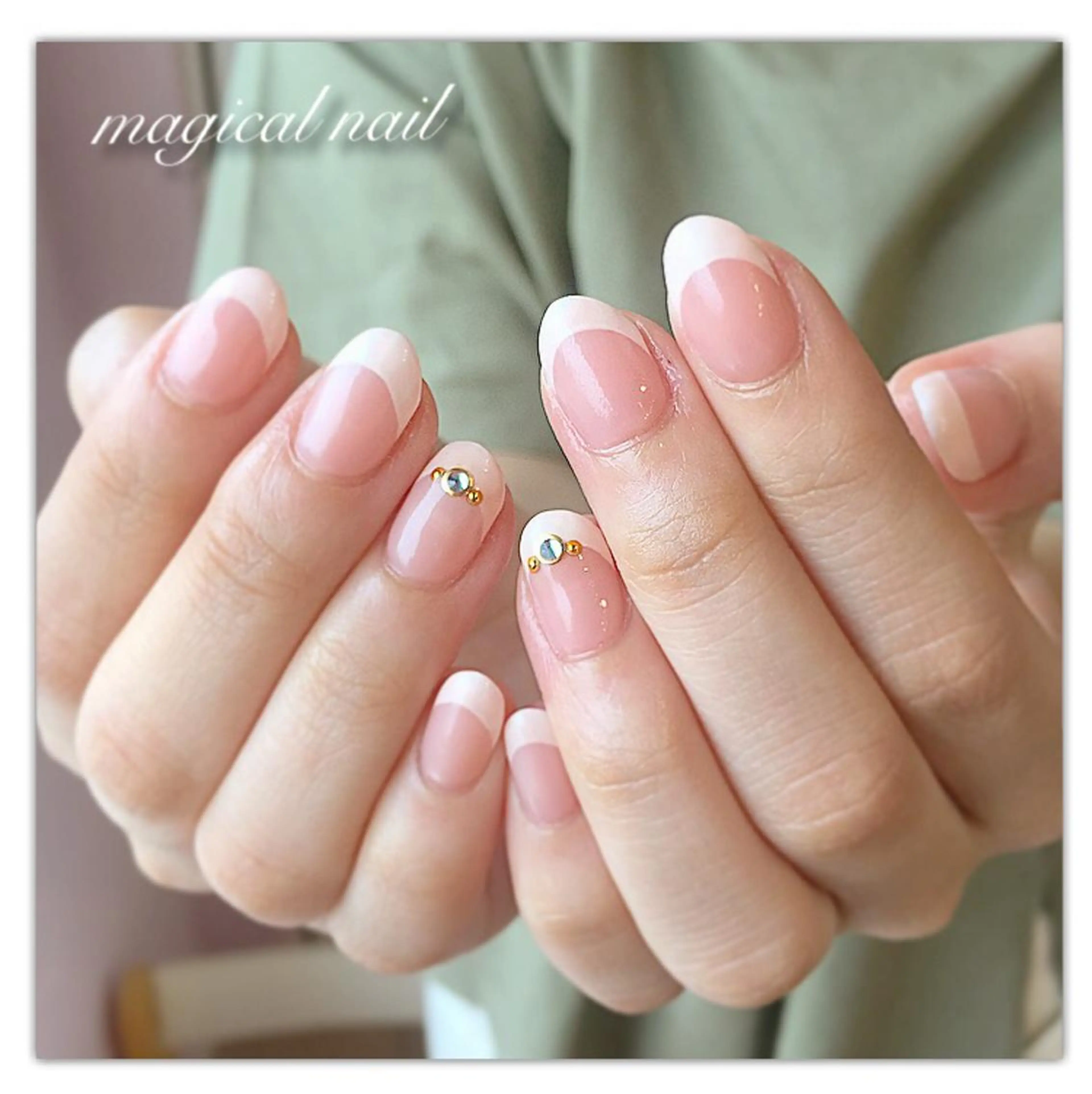 ネイル フレンチネイル magical nailのネイルデザイン