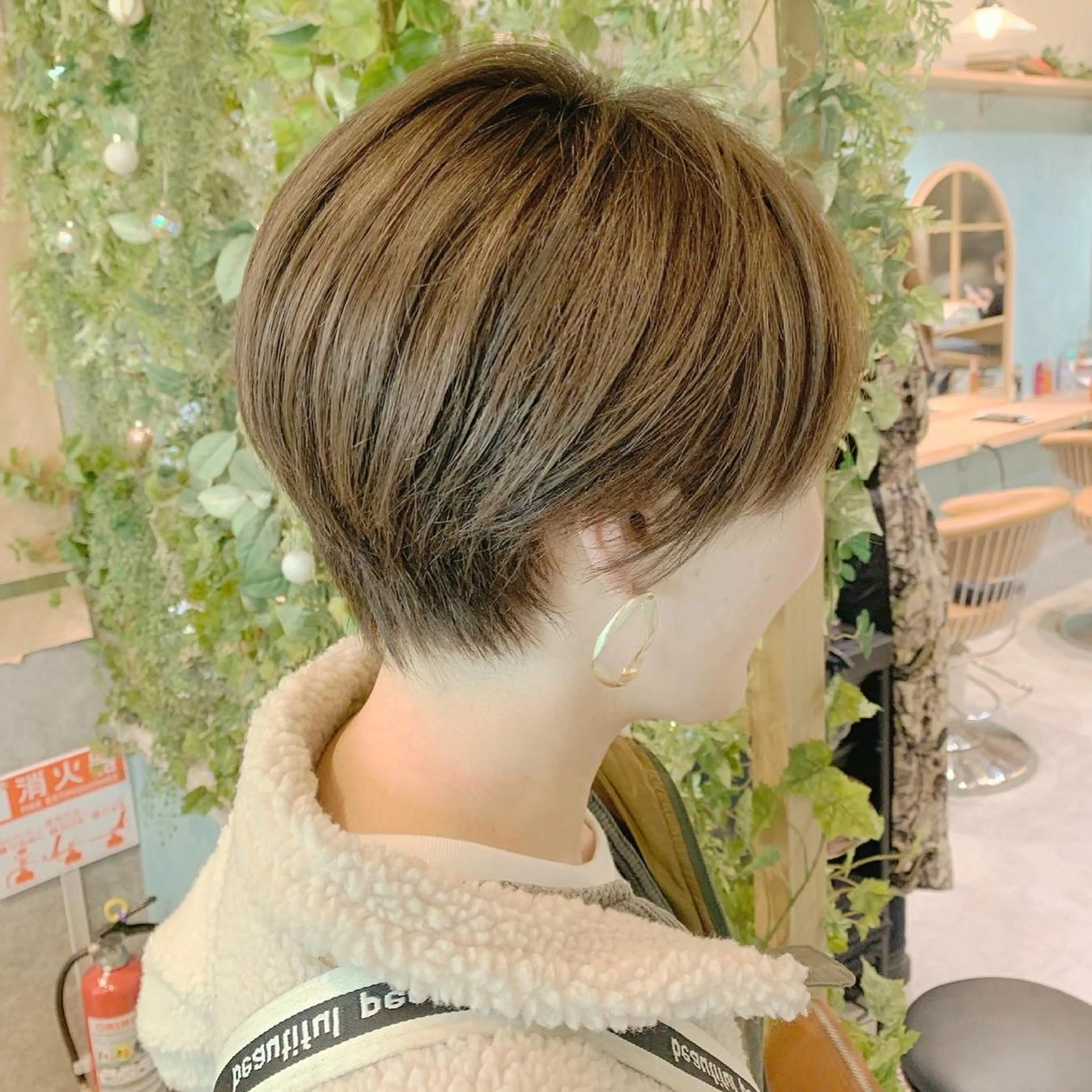 ショート 林 飛夕也のヘアスタイル