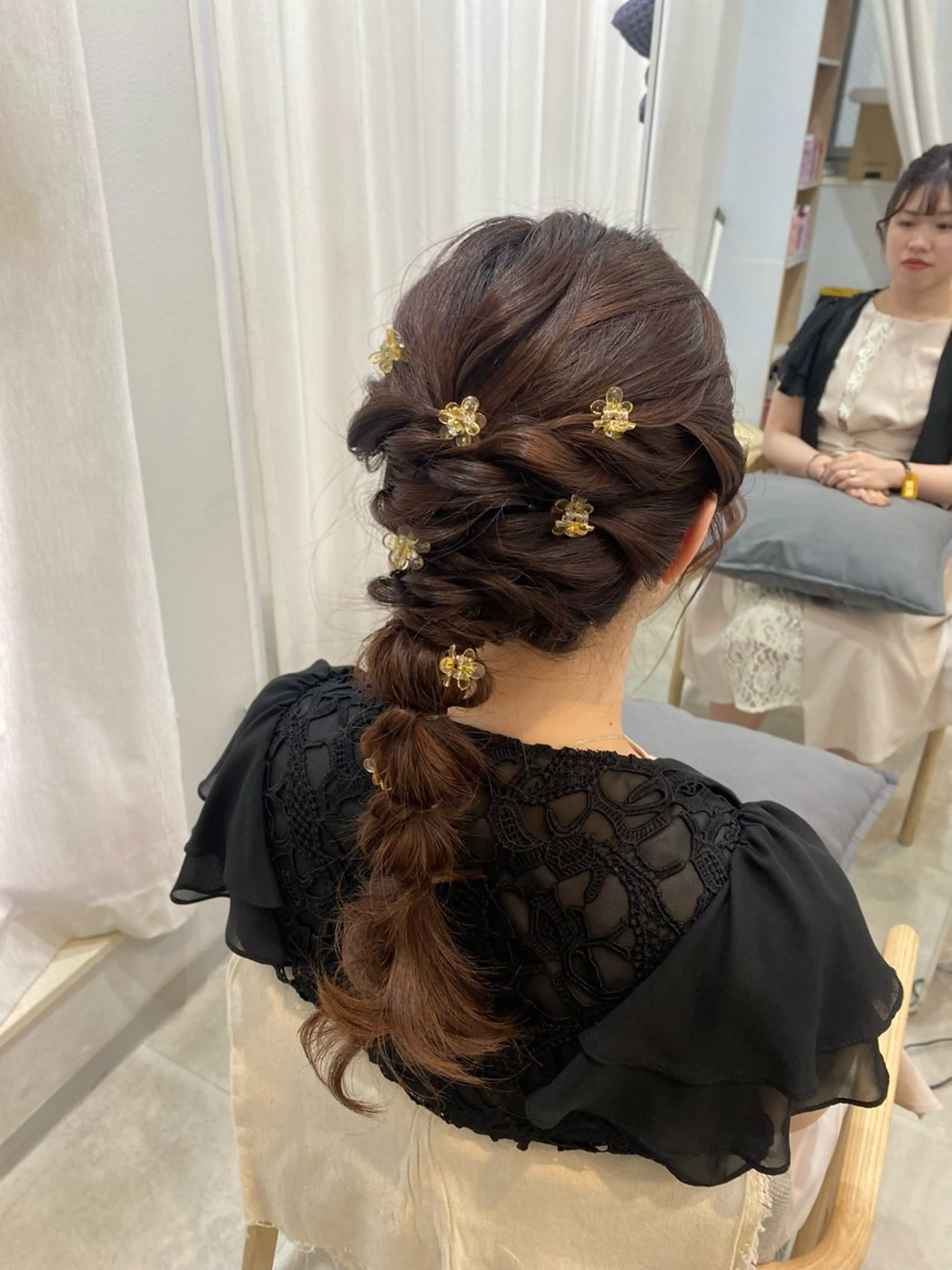 ヘアアレンジ 谷川 李奈のヘアスタイル