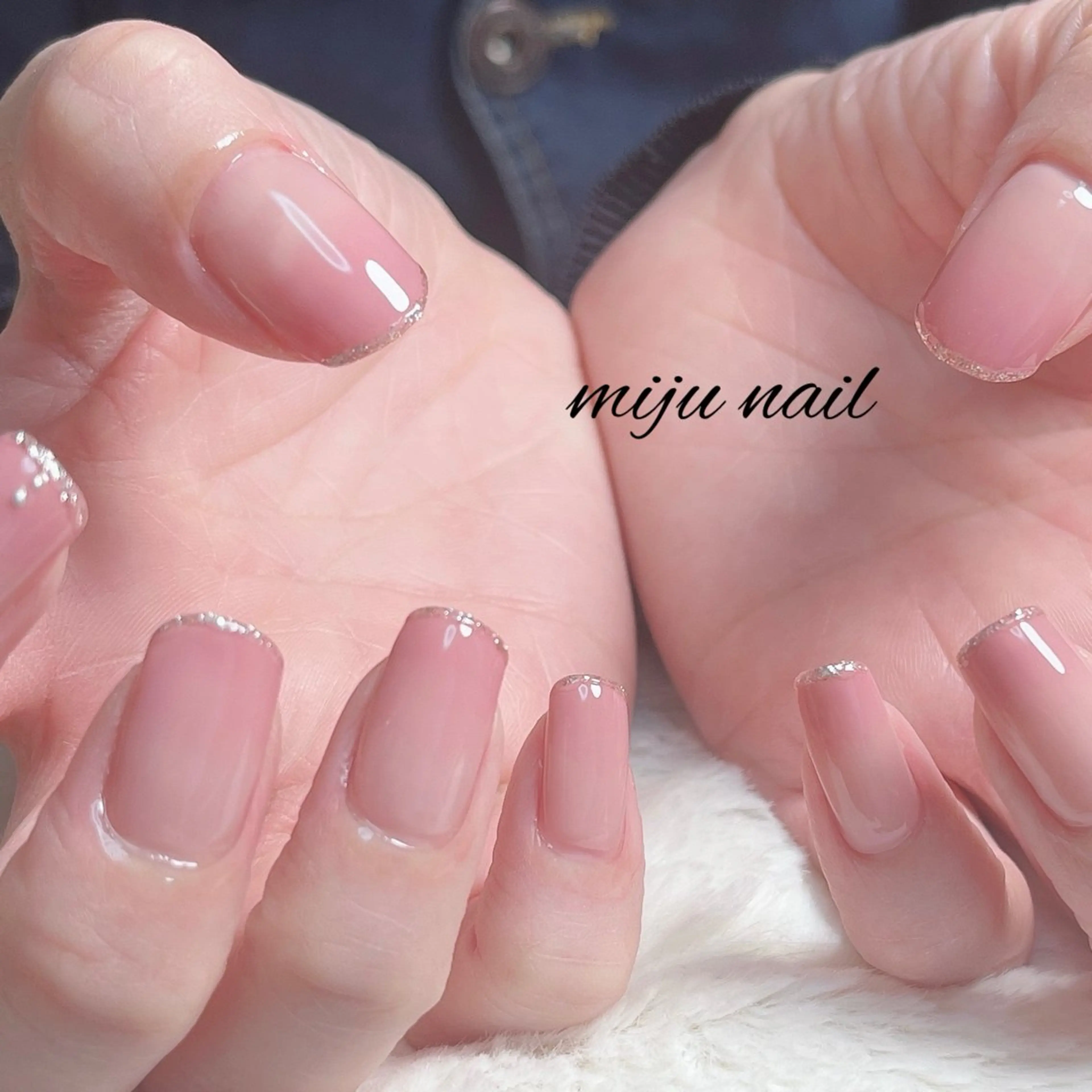 ネイル ❁miju nail 大人上品/自爪育成のネイルデザイン