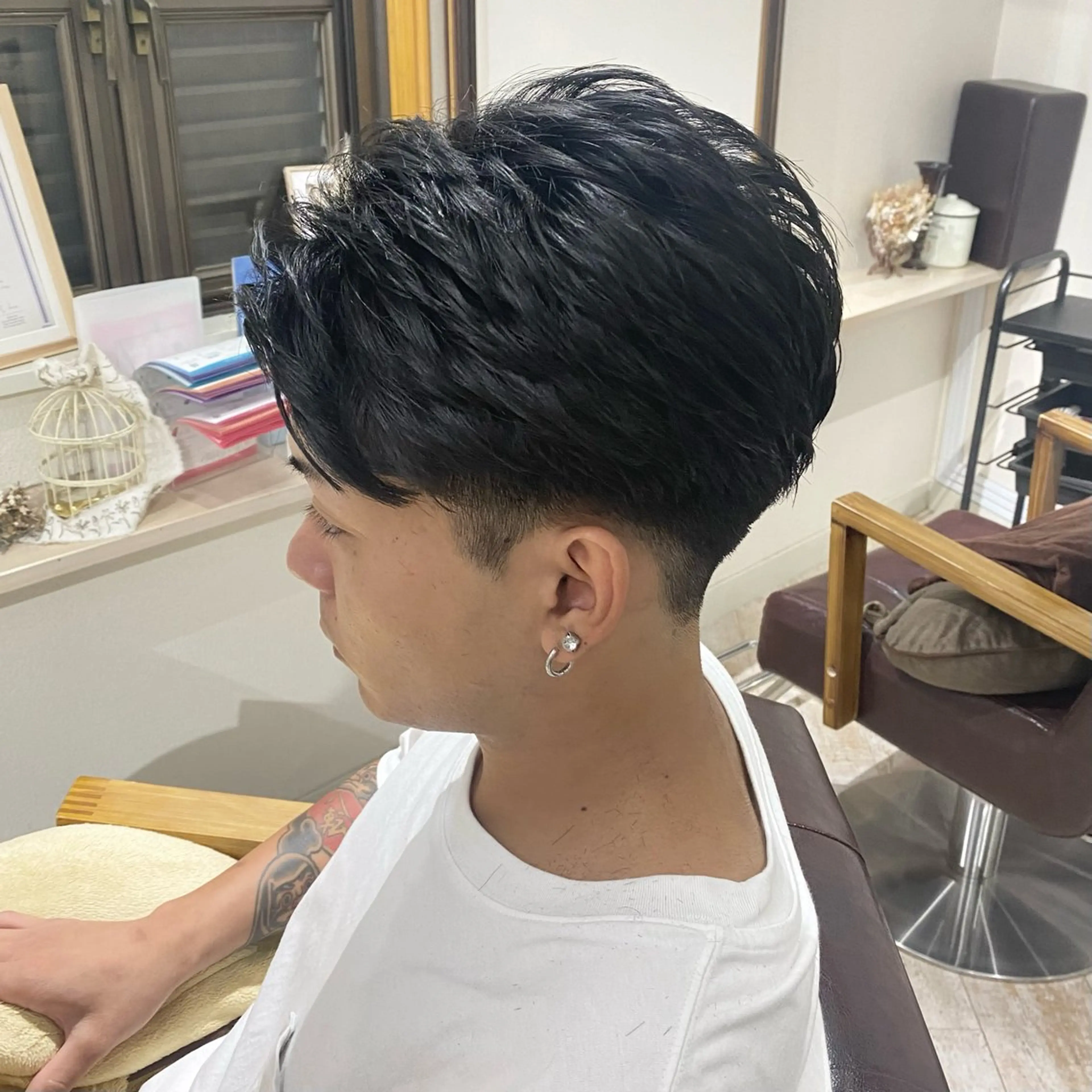 ショート メンズ マッシュ 刈り上げ ショートヘア 🌼アニヤ スズ🌼のヘアスタイル