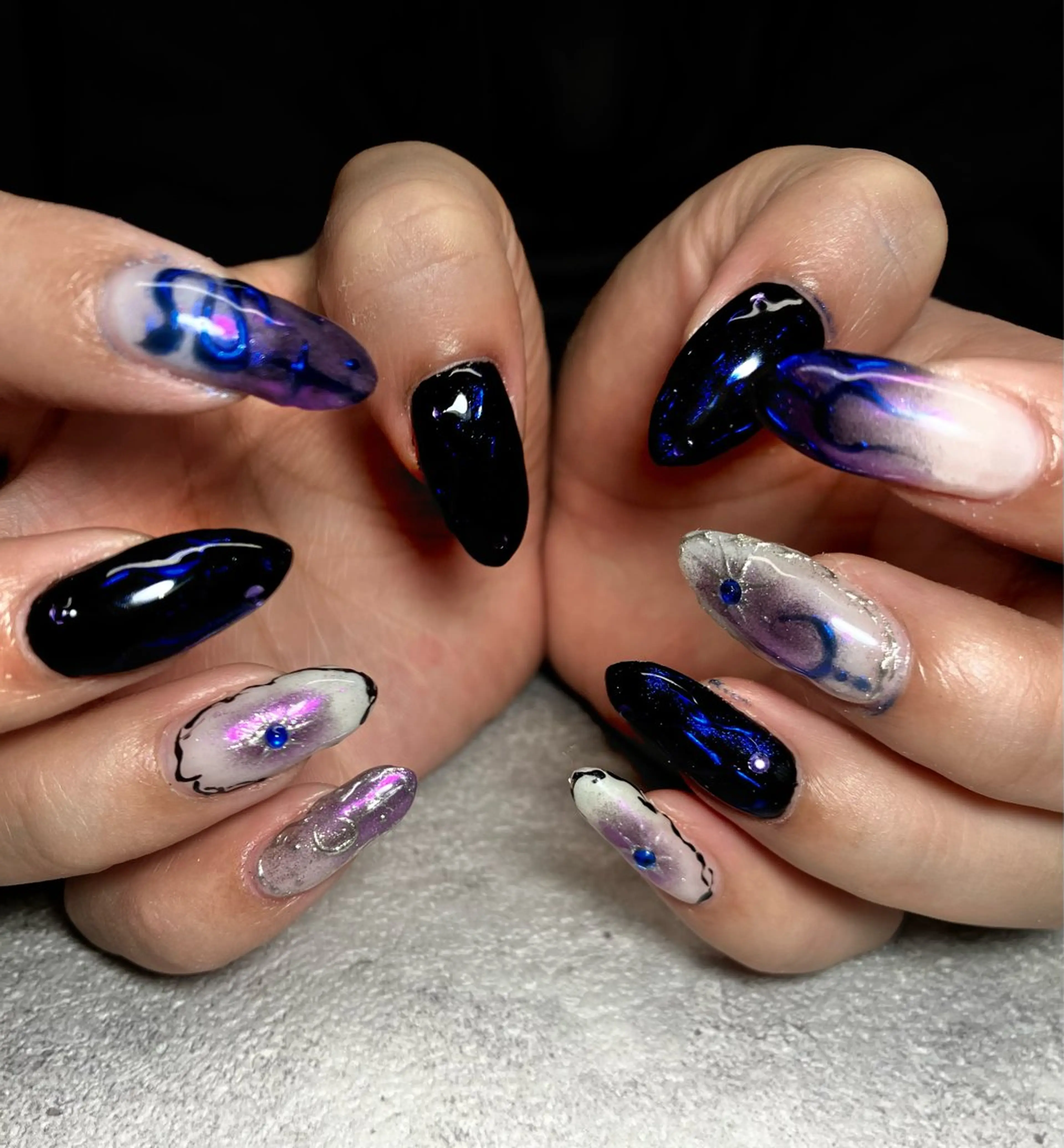 ネイル ハンドネイル Liennail 持込デザインやり放題のネイルデザイン