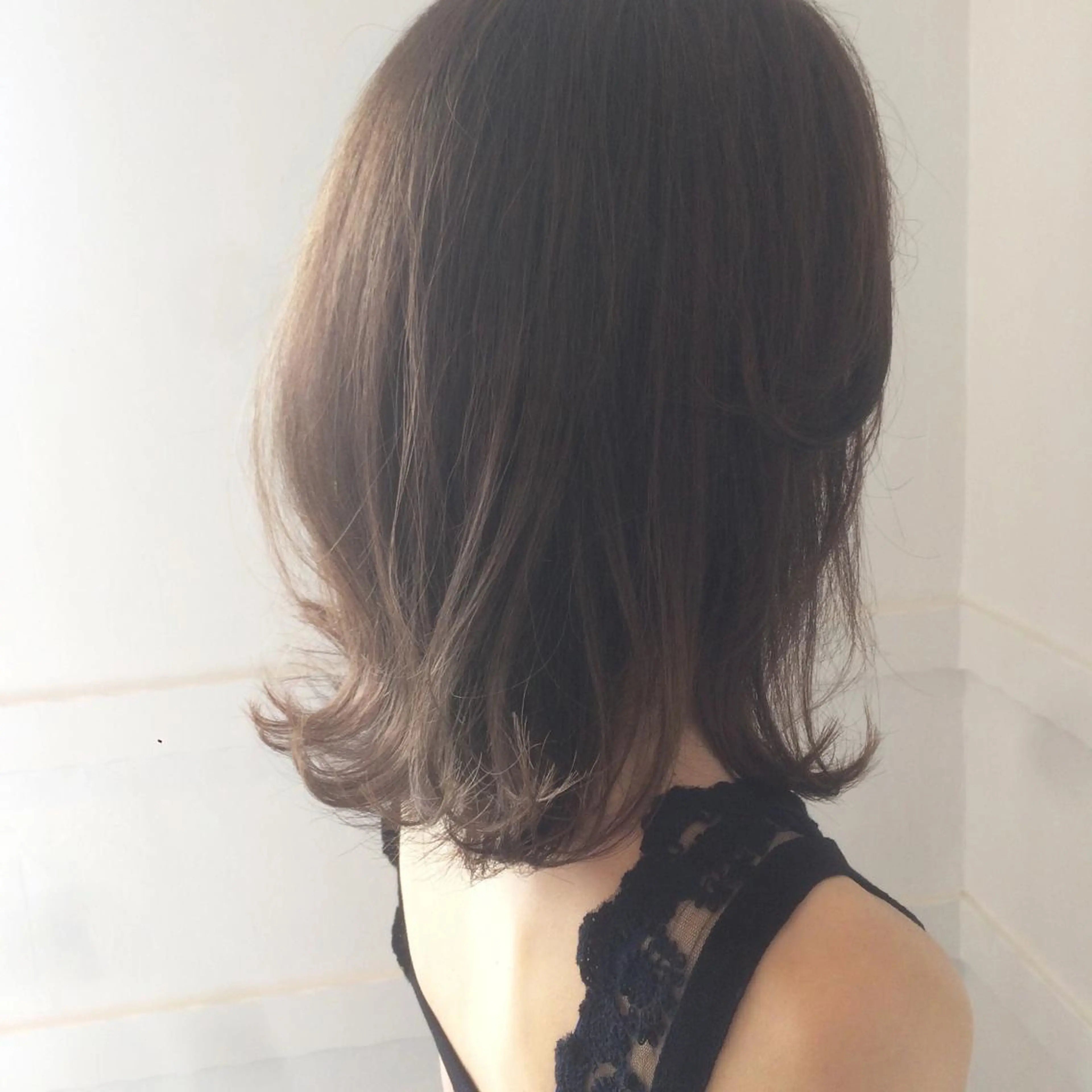 ミディアム カラー カット ヘアカラー トリートメント 🍀ナガヤマ ヒデアキ🍀のヘアスタイル