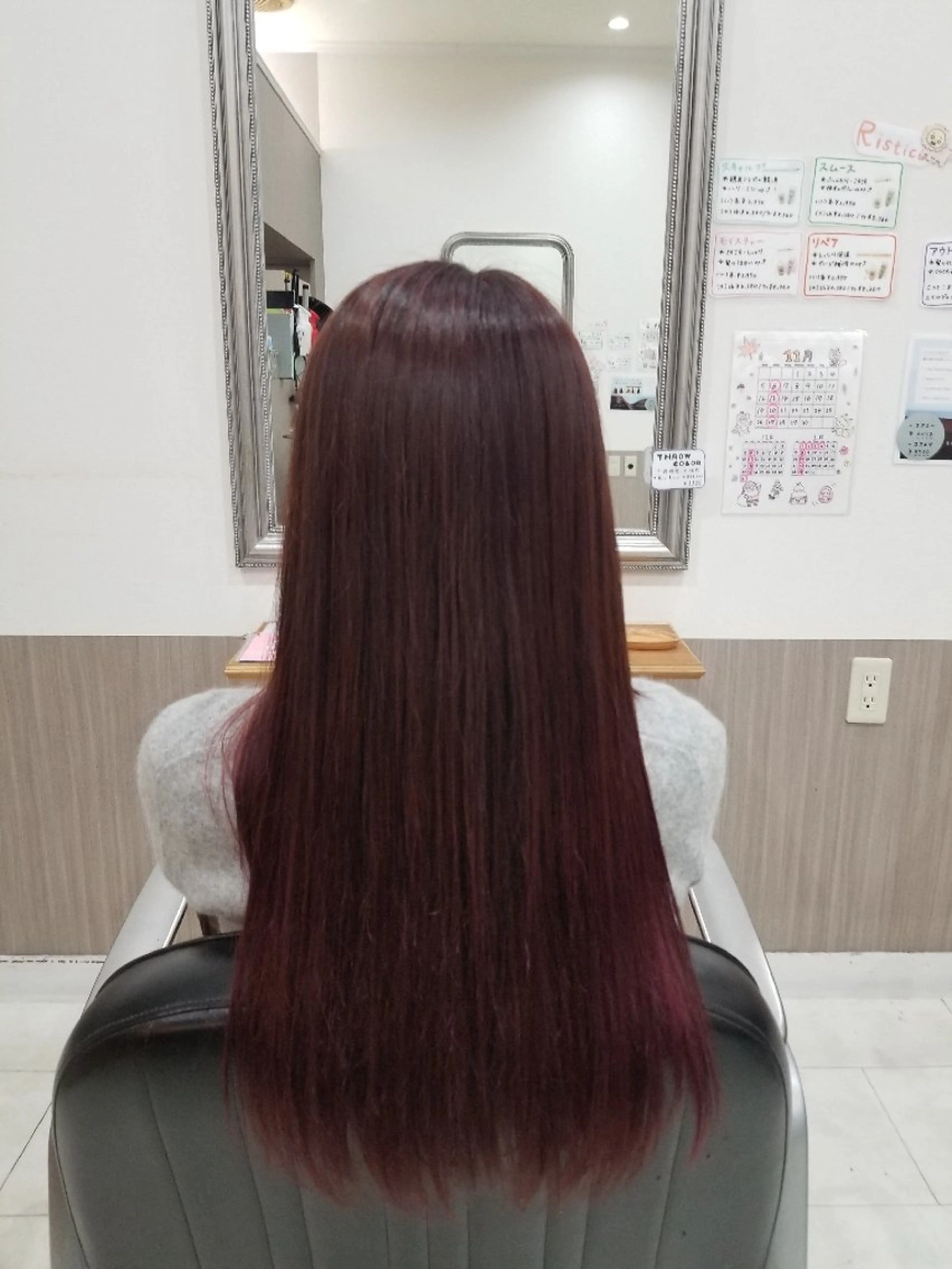 カラー ヘアカラー トリートメント 暖色🍎透明感カラー 🩵小林かりんのヘアスタイル