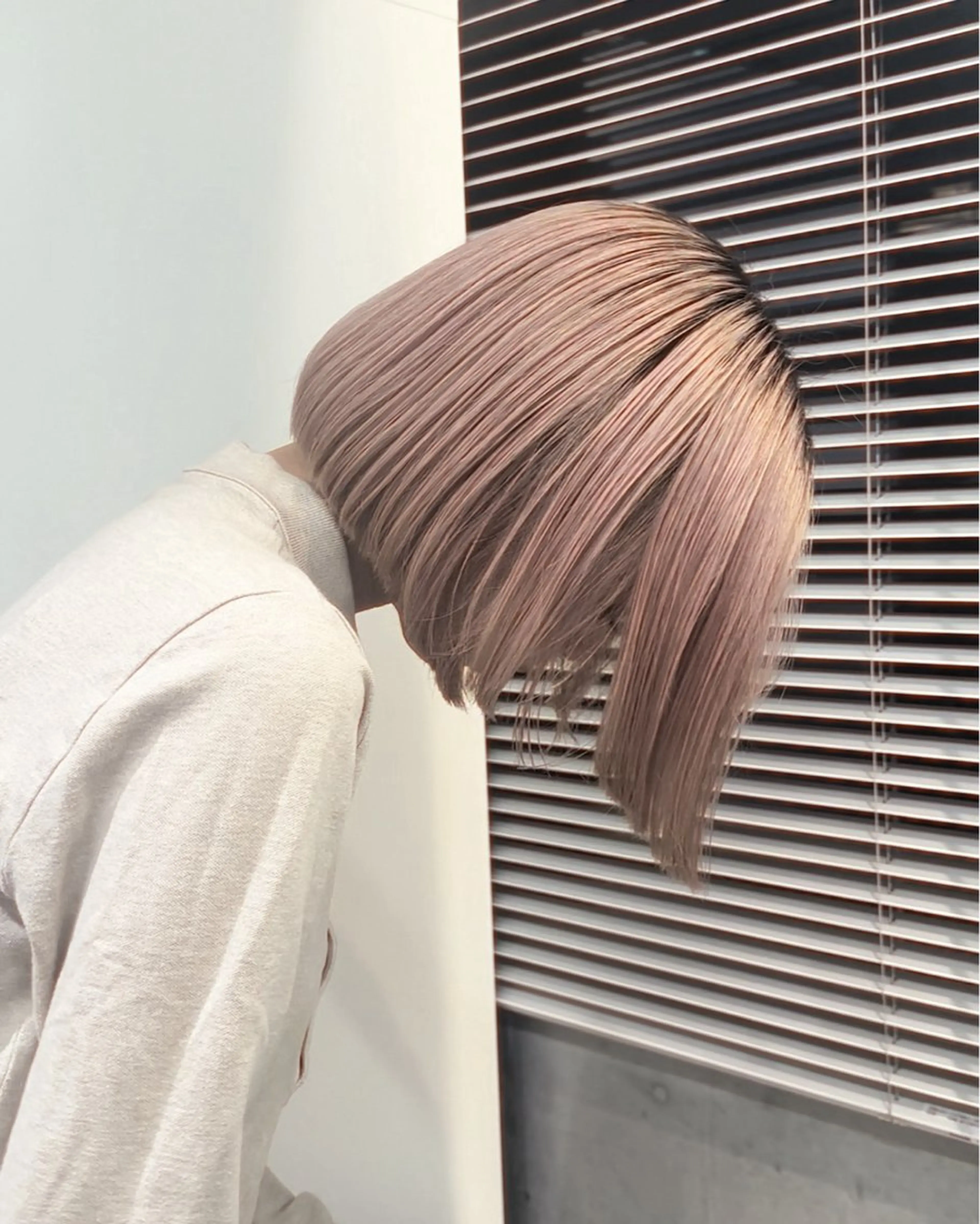 ミディアム カラー 🩷銀座/縮毛矯正 特化サロン🪞みことのヘアスタイル