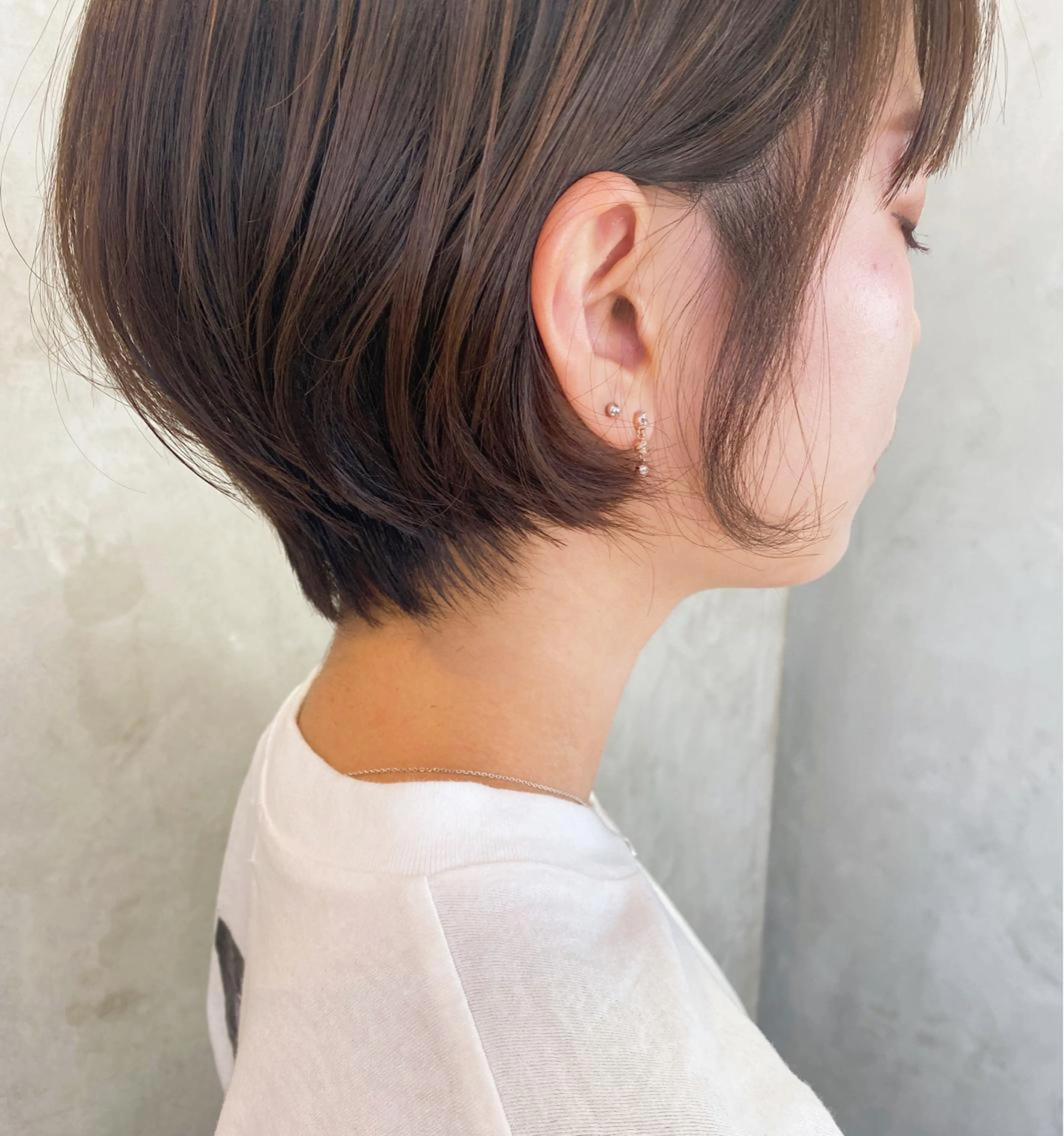 ショート カラー ヘアアレンジ stylist/蛯谷 珠里のヘアスタイル