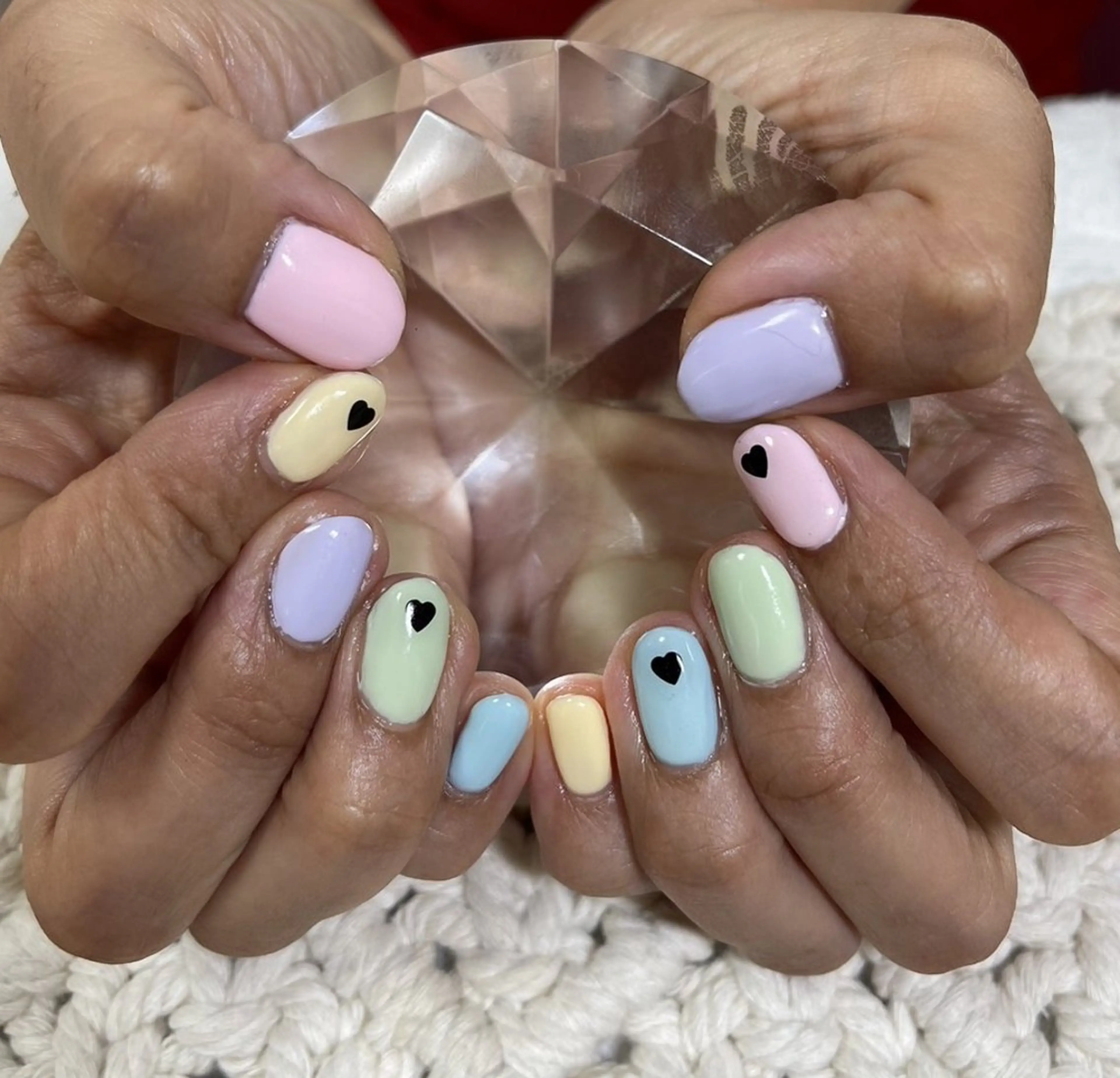 ネイル パステルネイル m&pPrivate nailsalonのネイルデザイン