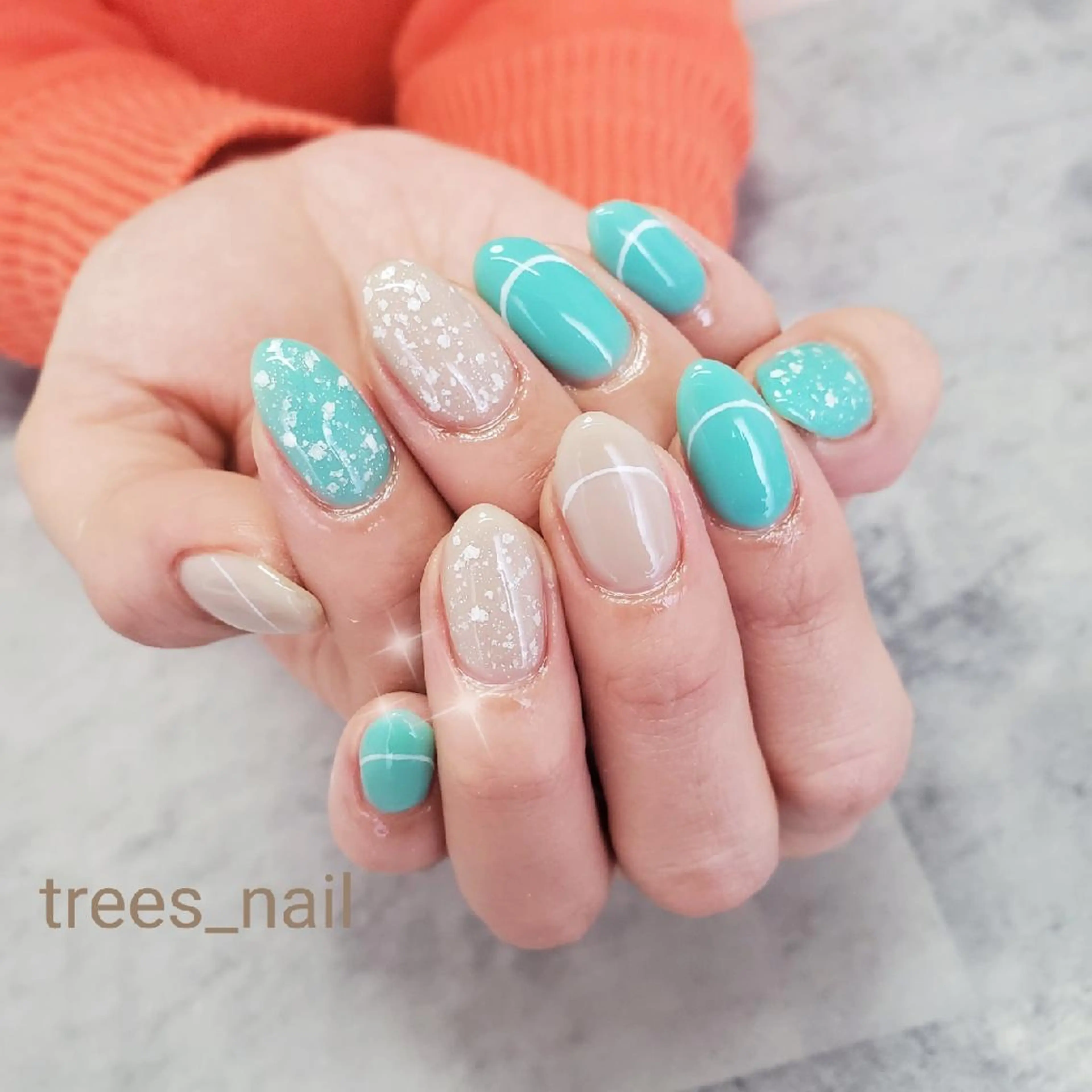 ネイル trees_ nailのネイルデザイン
