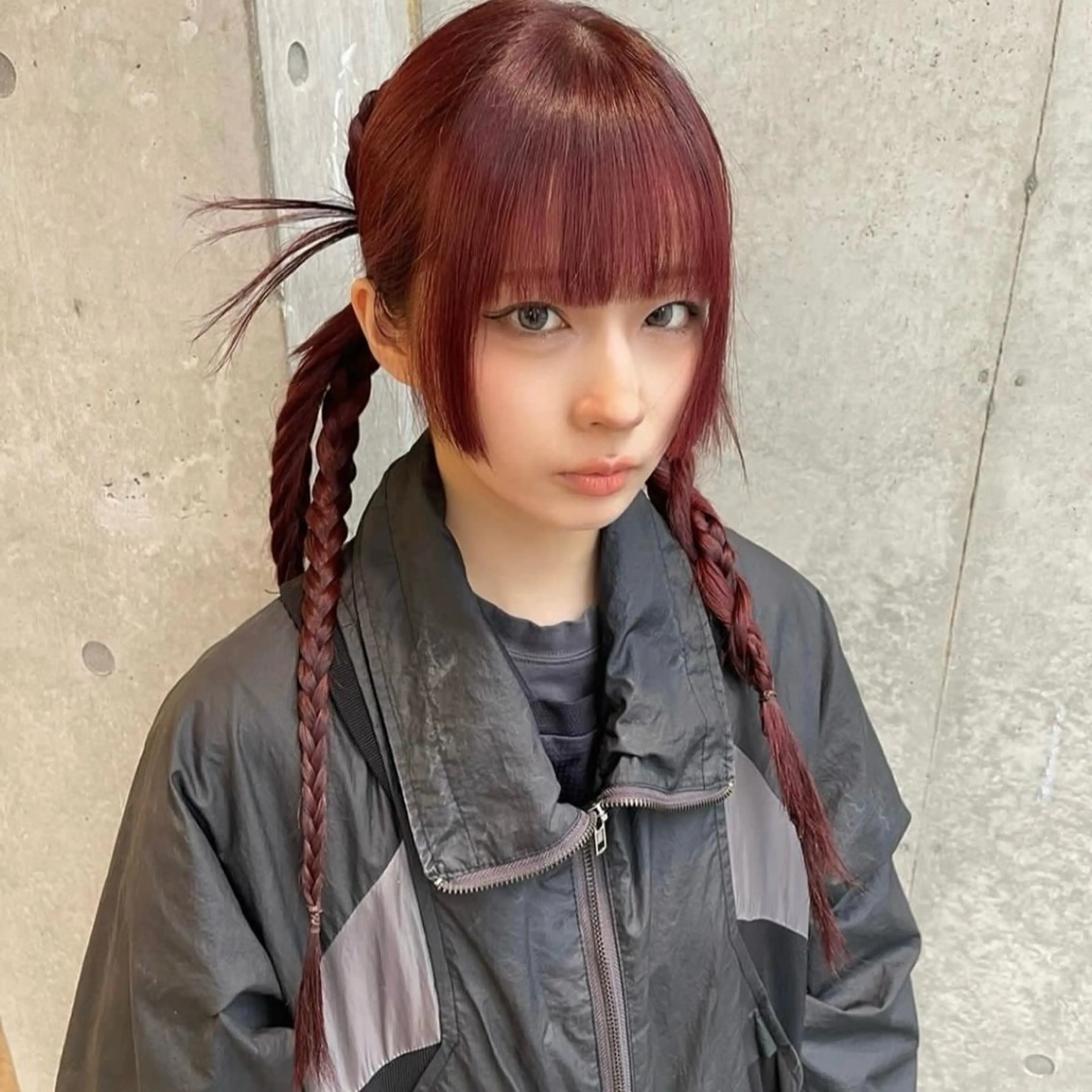 ロング カラー ブリーチ ブリーチなしカラー ヘアカラー トリートメント ヘッドスパ Mizobe misakiのヘアスタイル