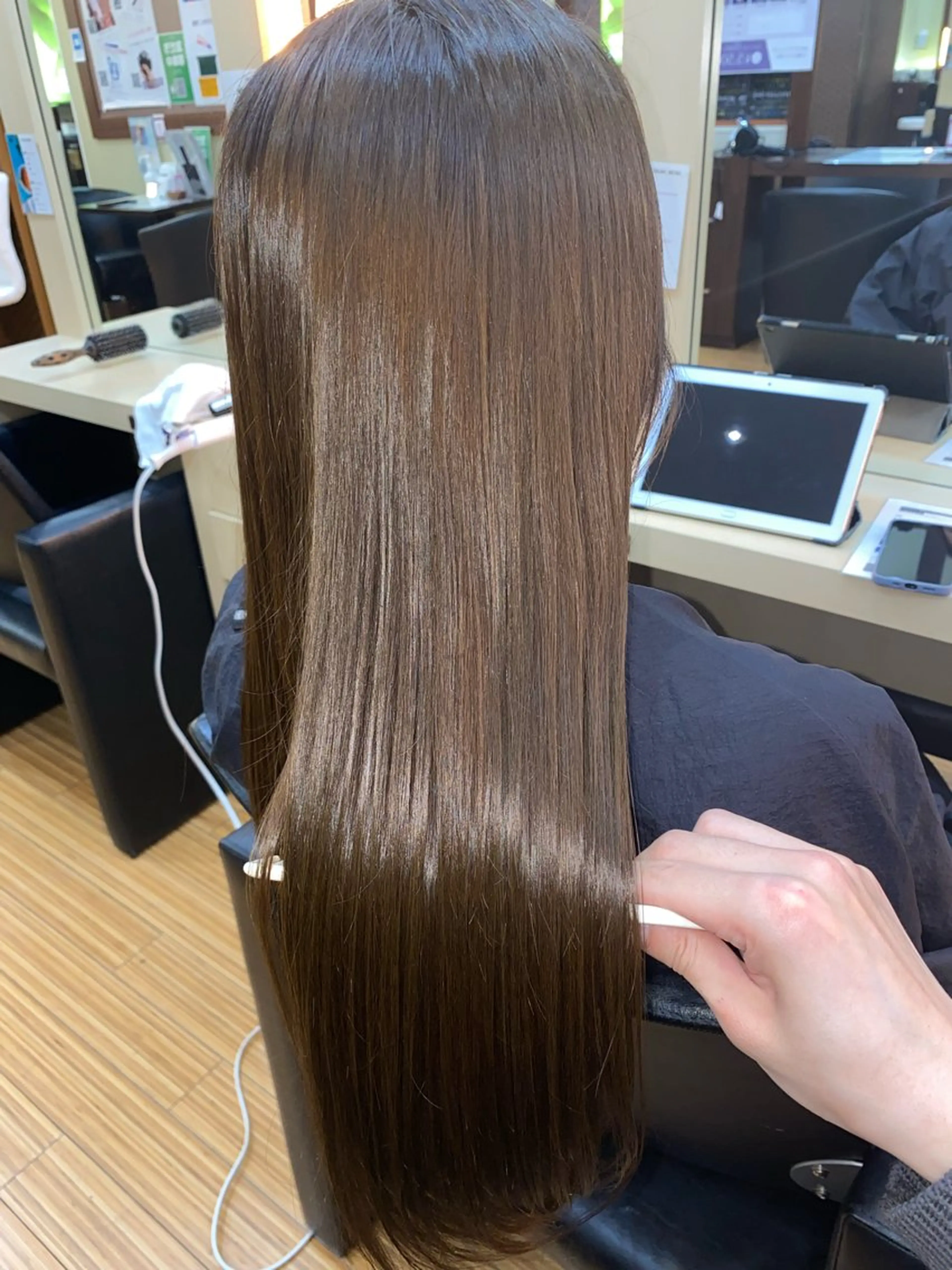 ロング カラー 髪質改善 トリートメント WERULE pivot cross店所属・髪質改善/浅沼 亮のヘアスタイル