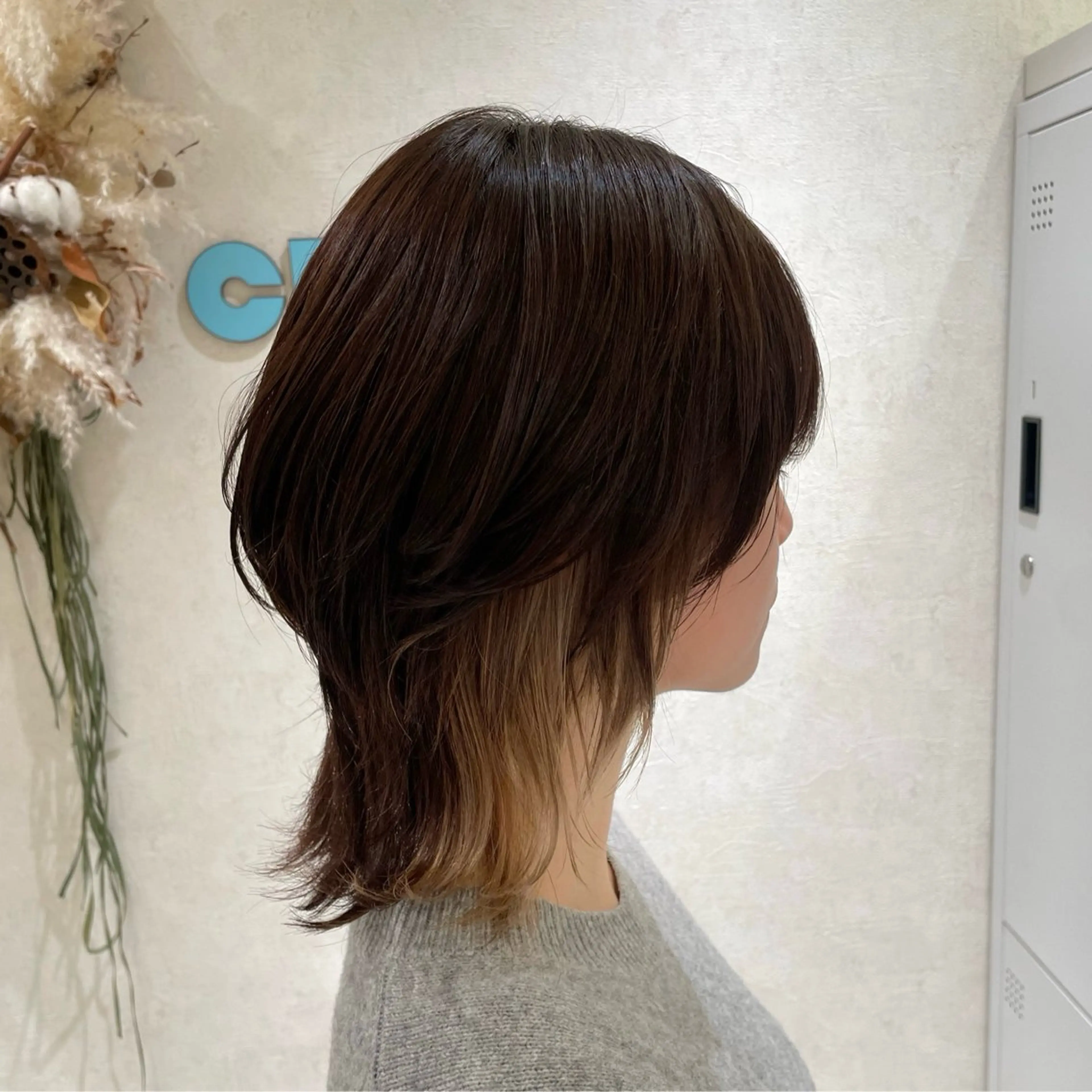 カット＋インナーブリーチWカラー＋保湿トリートメント⭐️の写真